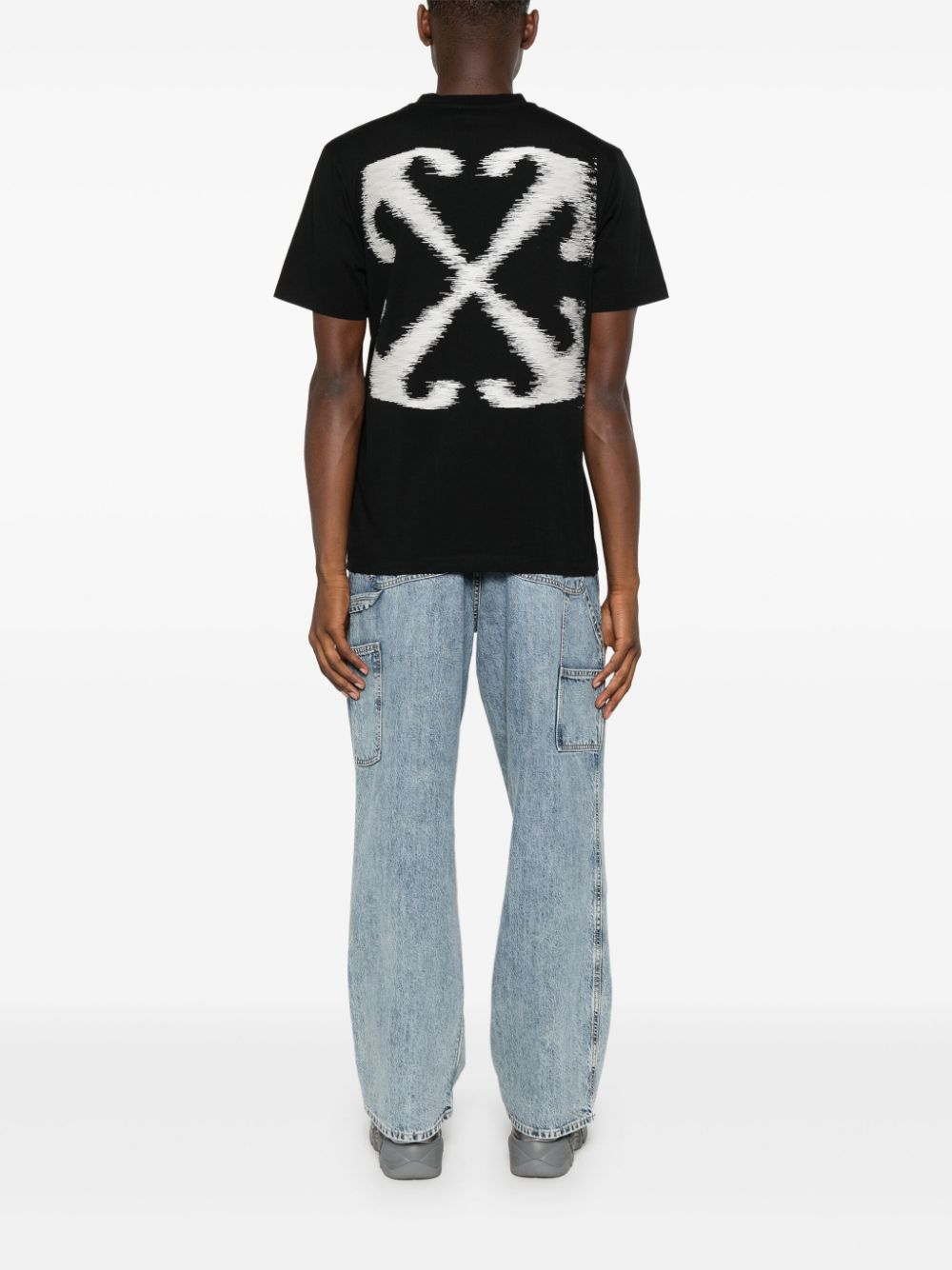 Off White T-shirts and Polos Black