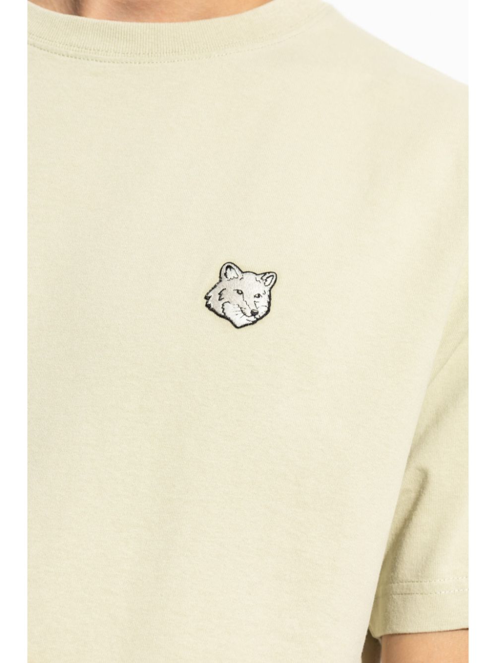 MAISON KITSUNE' T-shirts and Polos Green