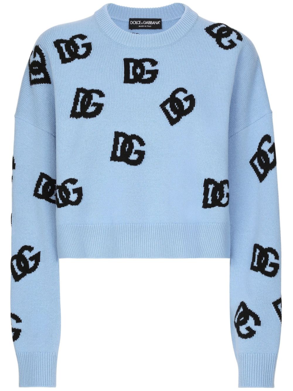 Dolce & Gabbana Sweaters Clear Blue