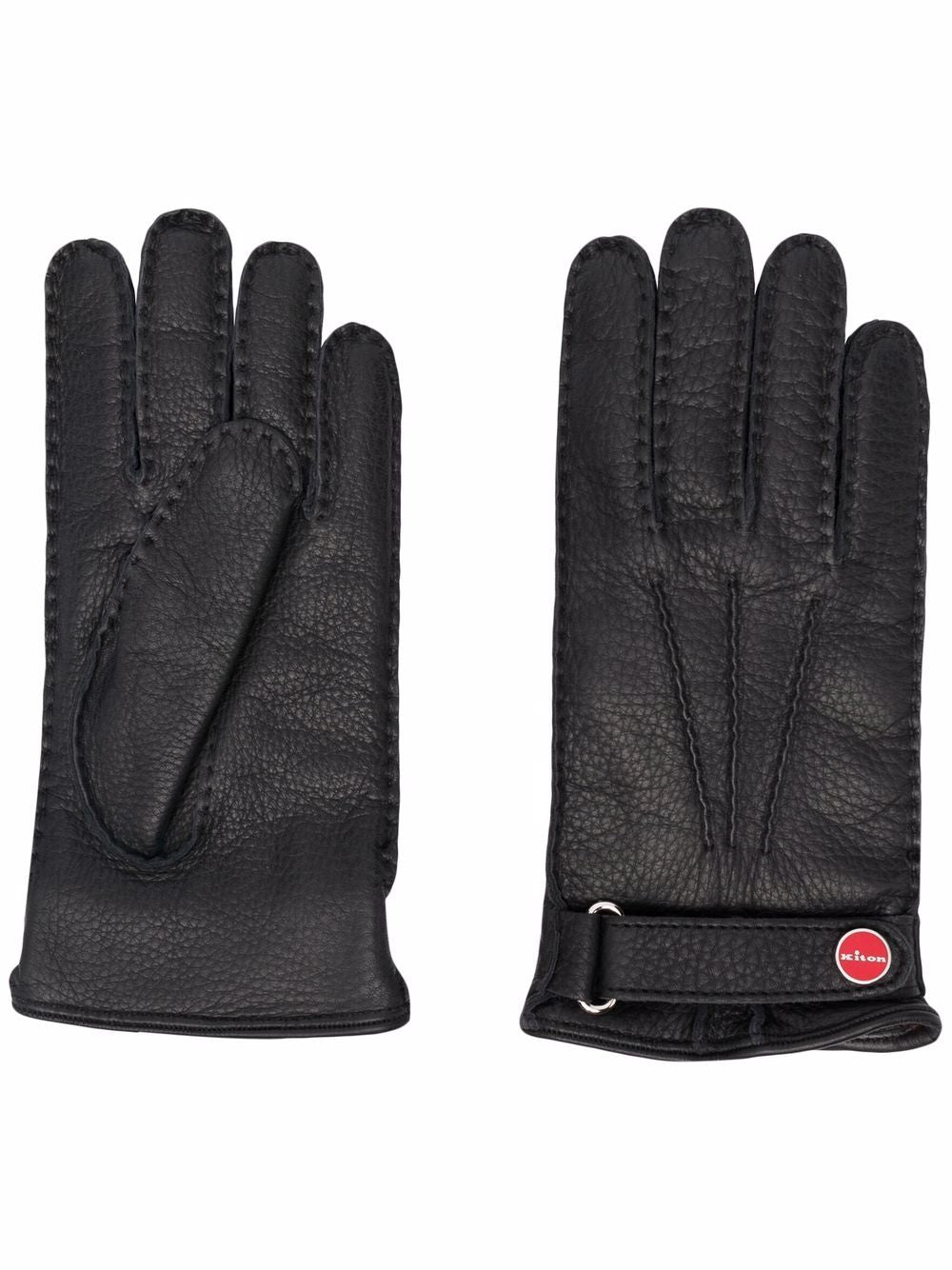 Kiton Gloves Black