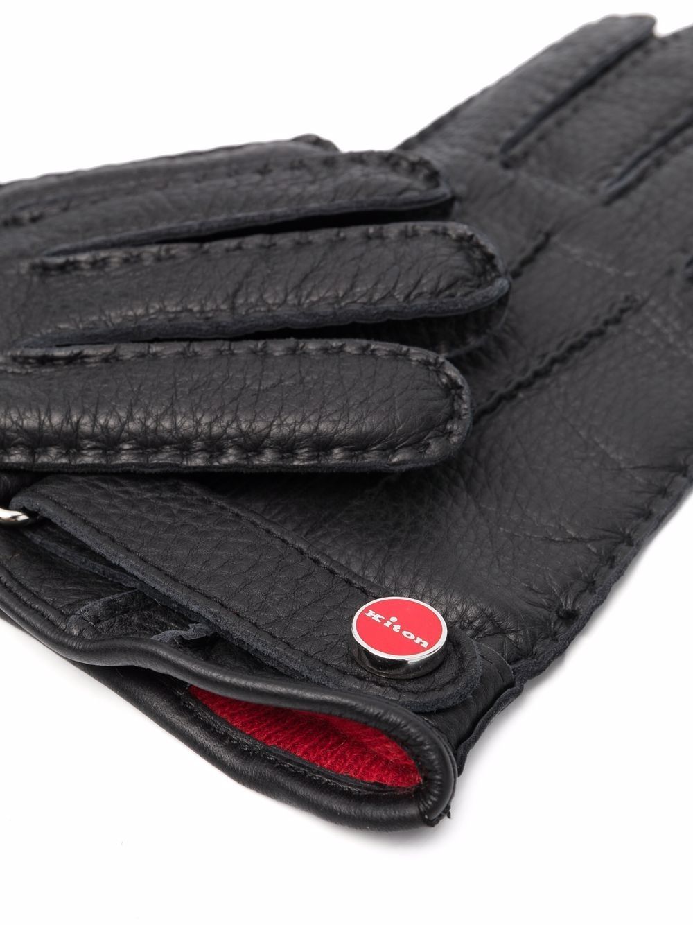 Kiton Gloves Black