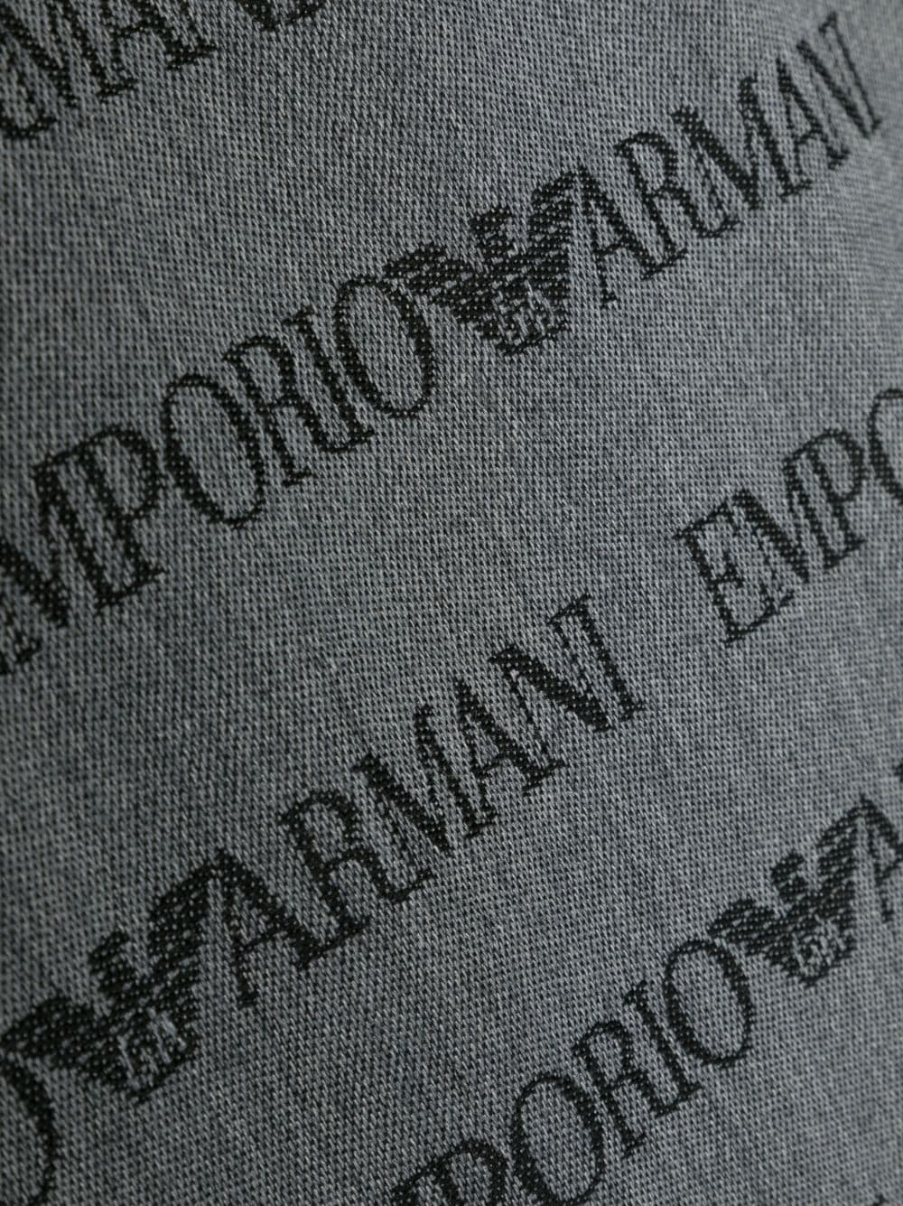 Emporio Armani Scarfs Grey