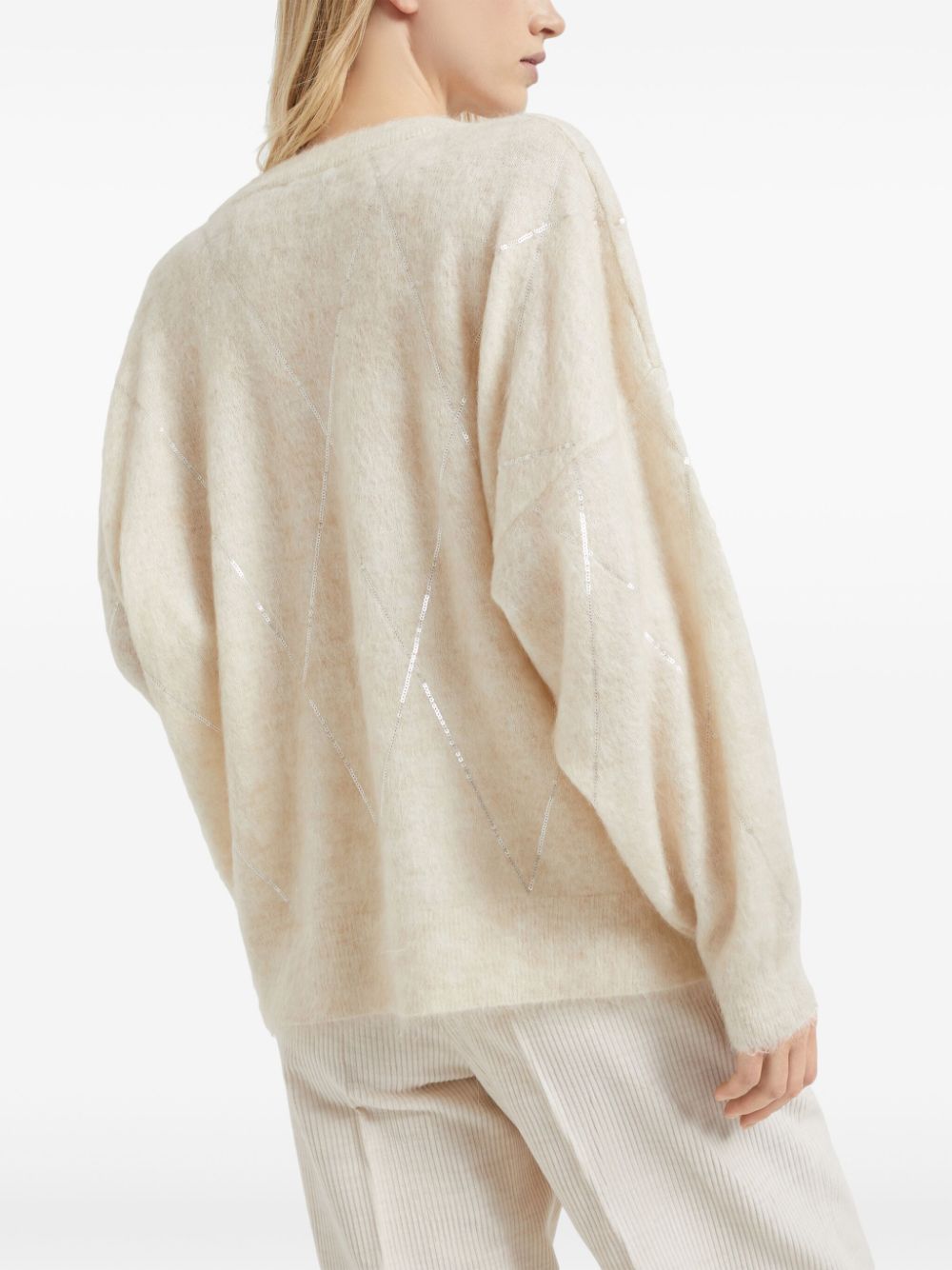 Brunello Cucinelli Sweaters White