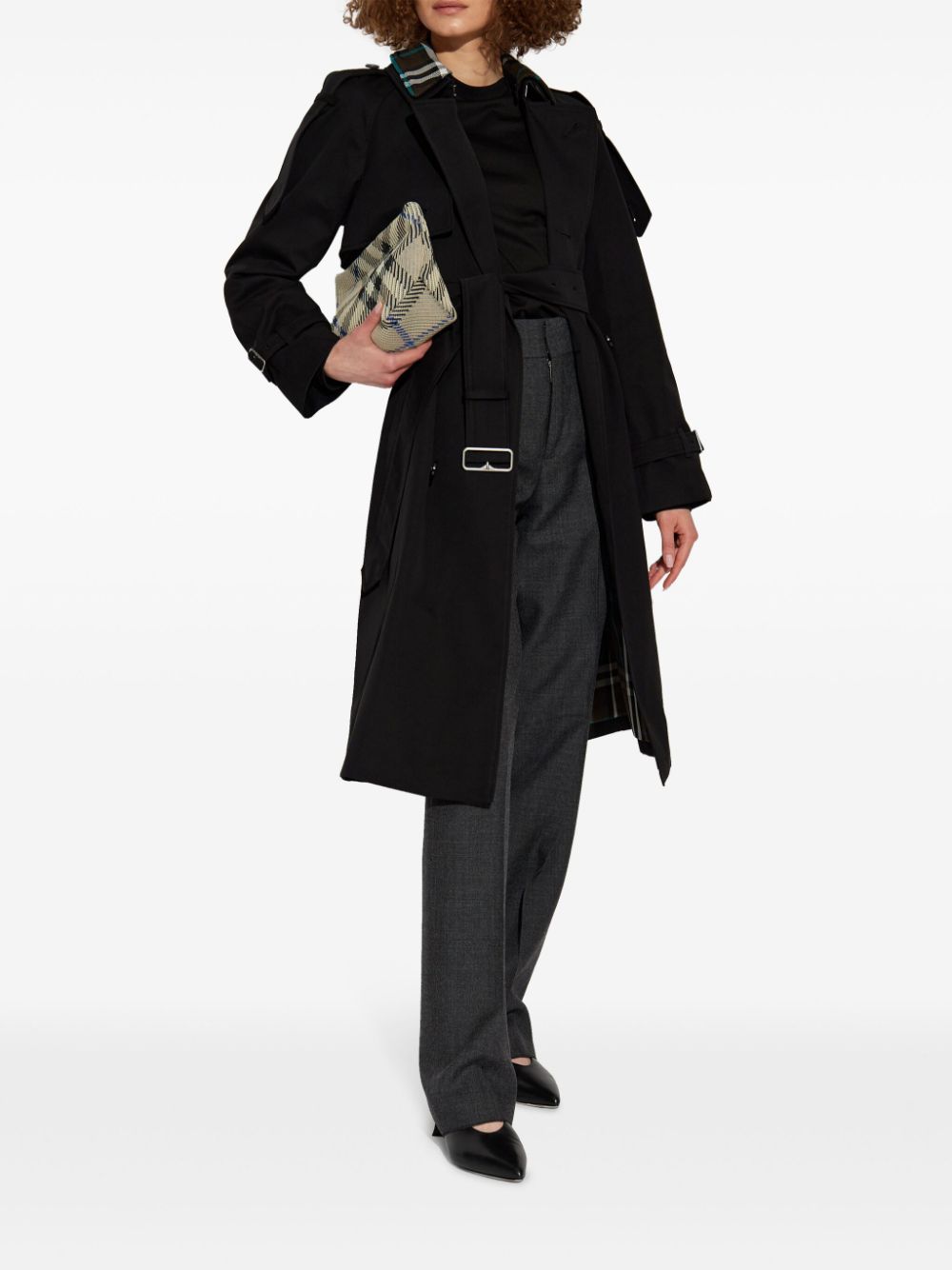 Burberry Coats Black