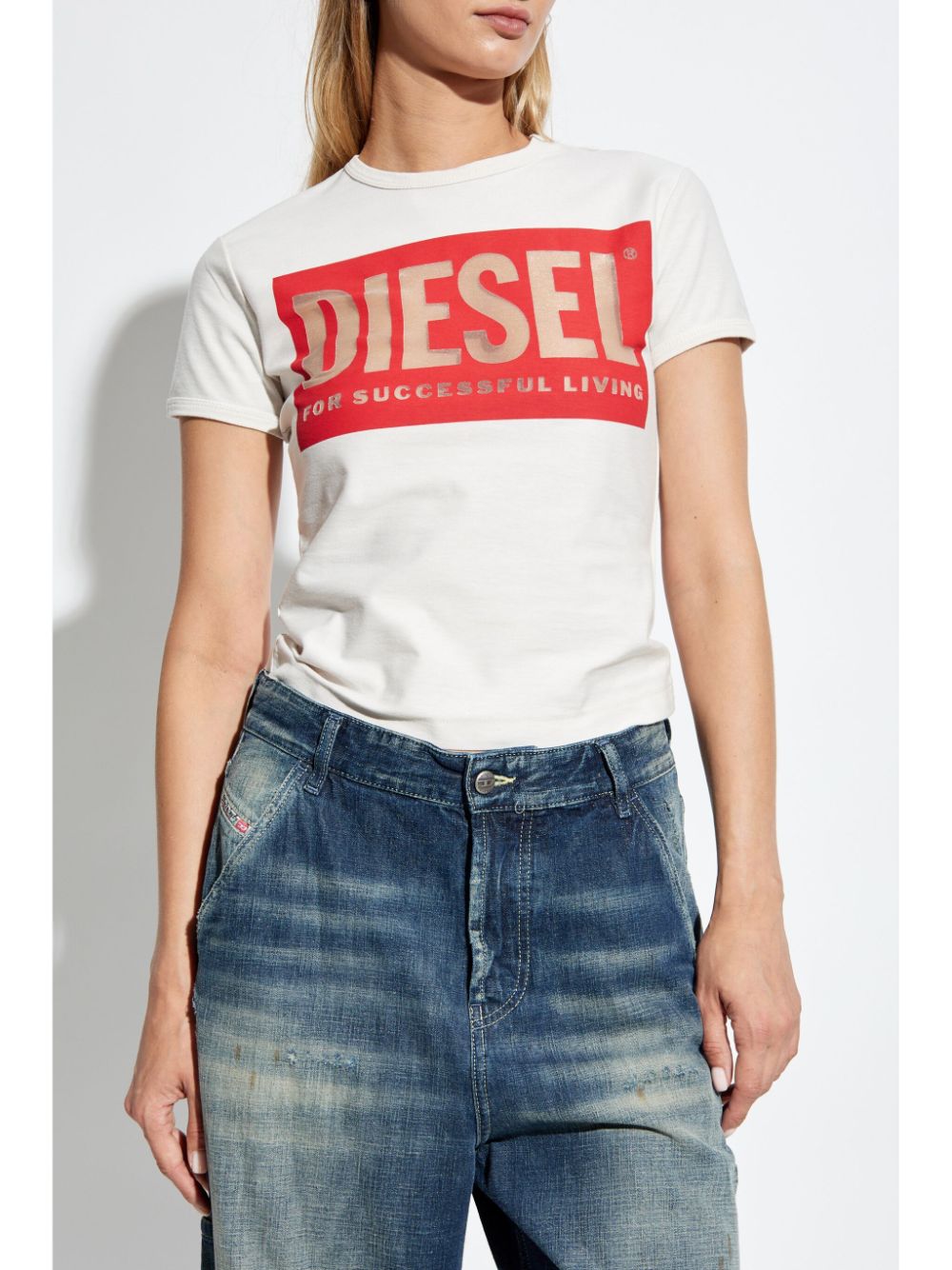 Diesel T-shirts and Polos White