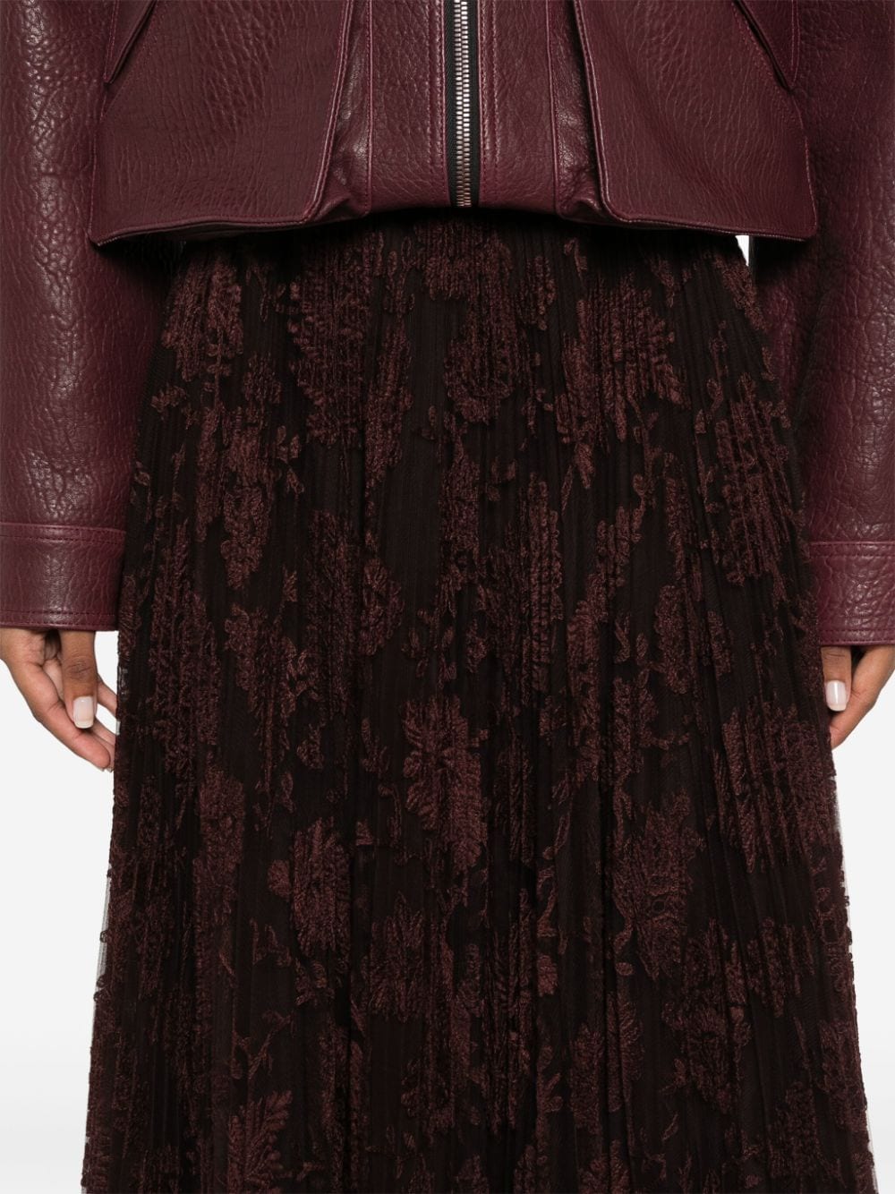 Ermanno Scervino Skirts Bordeaux