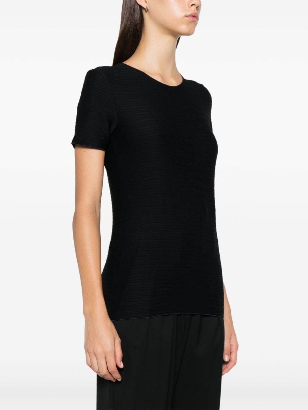 Emporio Armani T-shirts and Polos Black