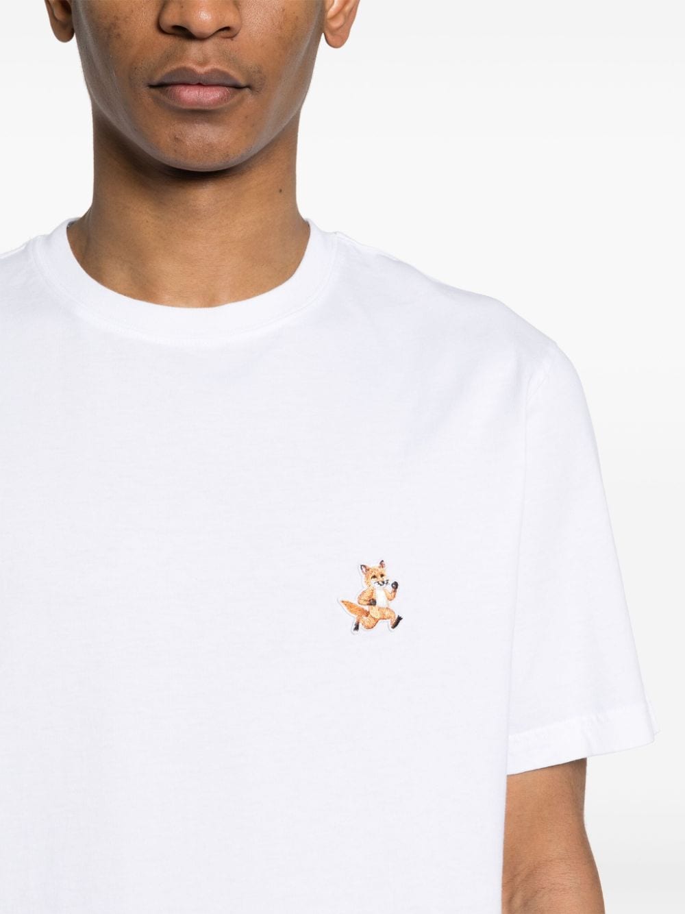 MAISON KITSUNE' T-shirts and Polos White