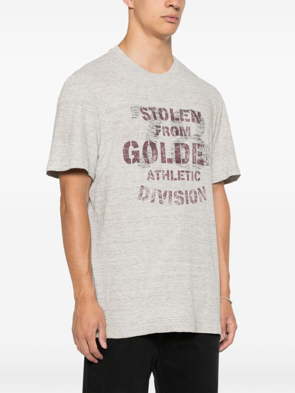 Golden Goose T-shirts and Polos Grey