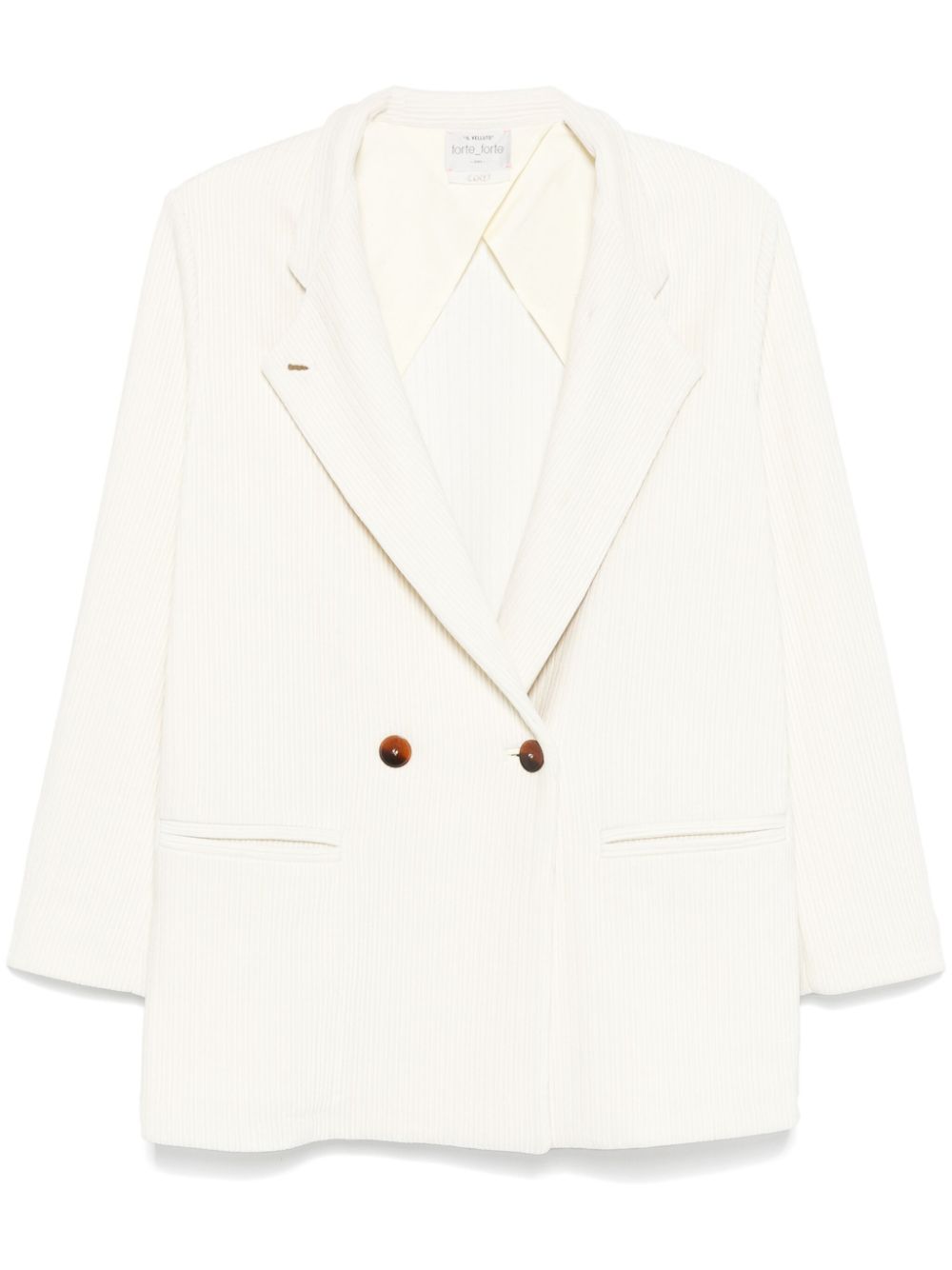 Forte Forte Coats Ivory