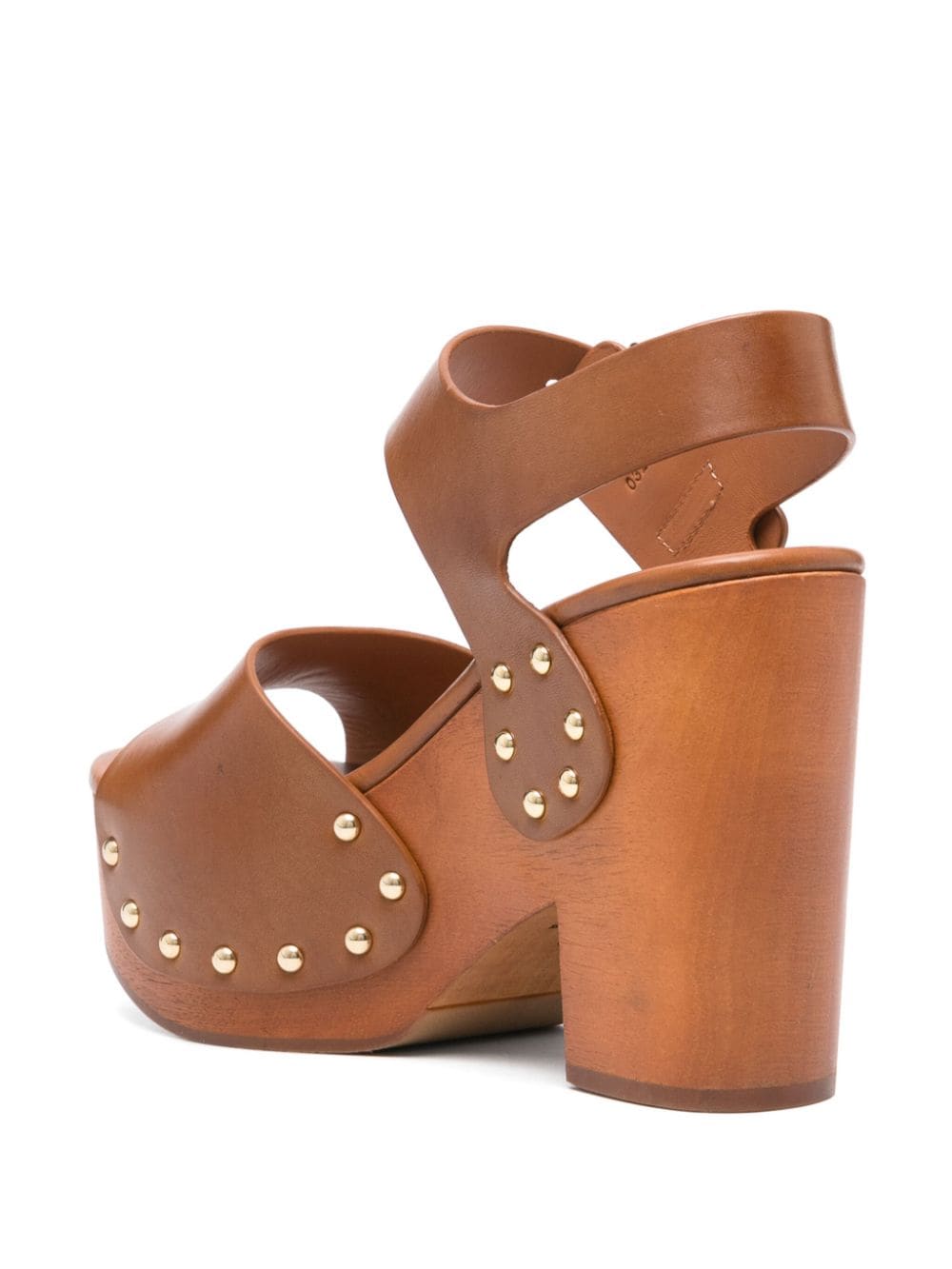 Chloè Sandals Leather Brown