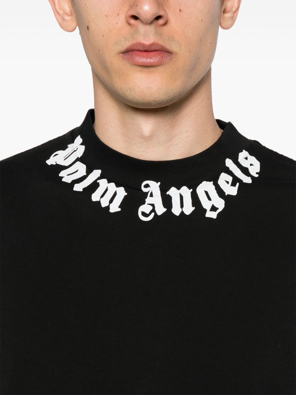 Palm Angels T-shirts and Polos Black