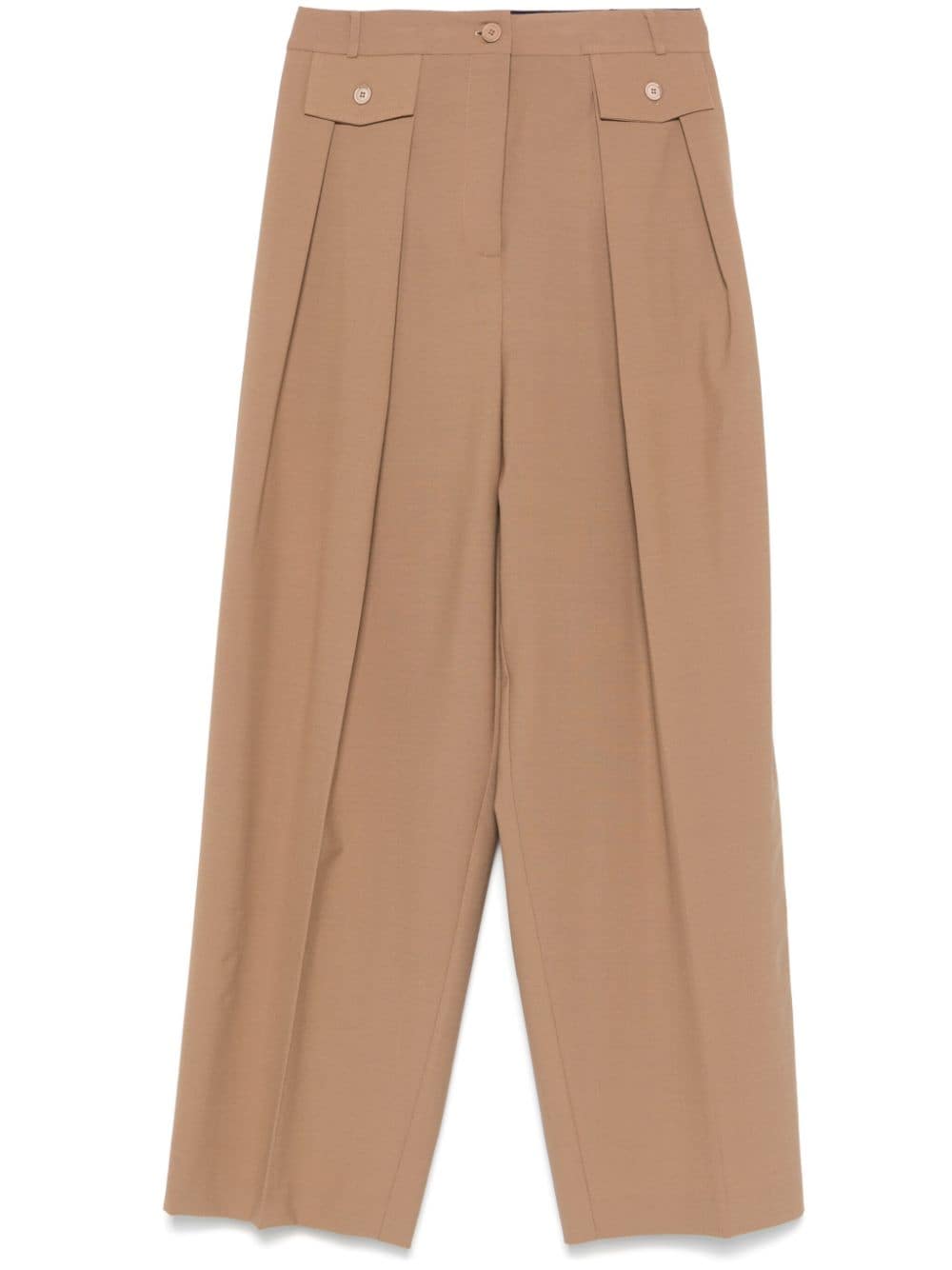 Semicouture Trousers Beige