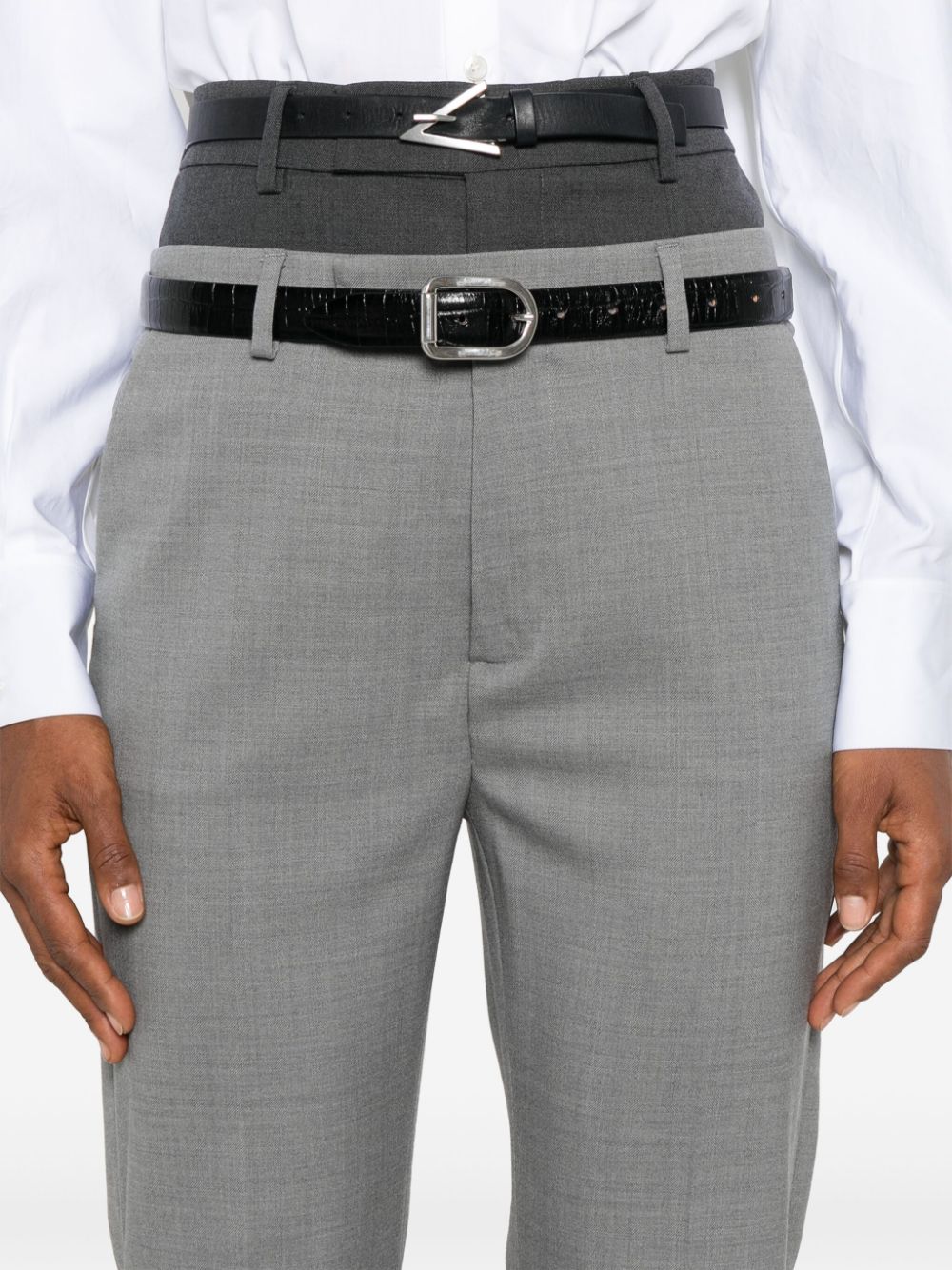 SportMax  Trousers Grey