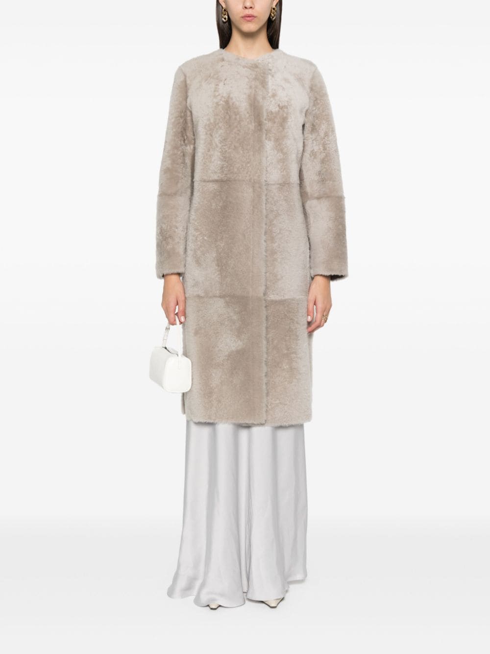 FURLING BY GIANI Coats Dove Grey