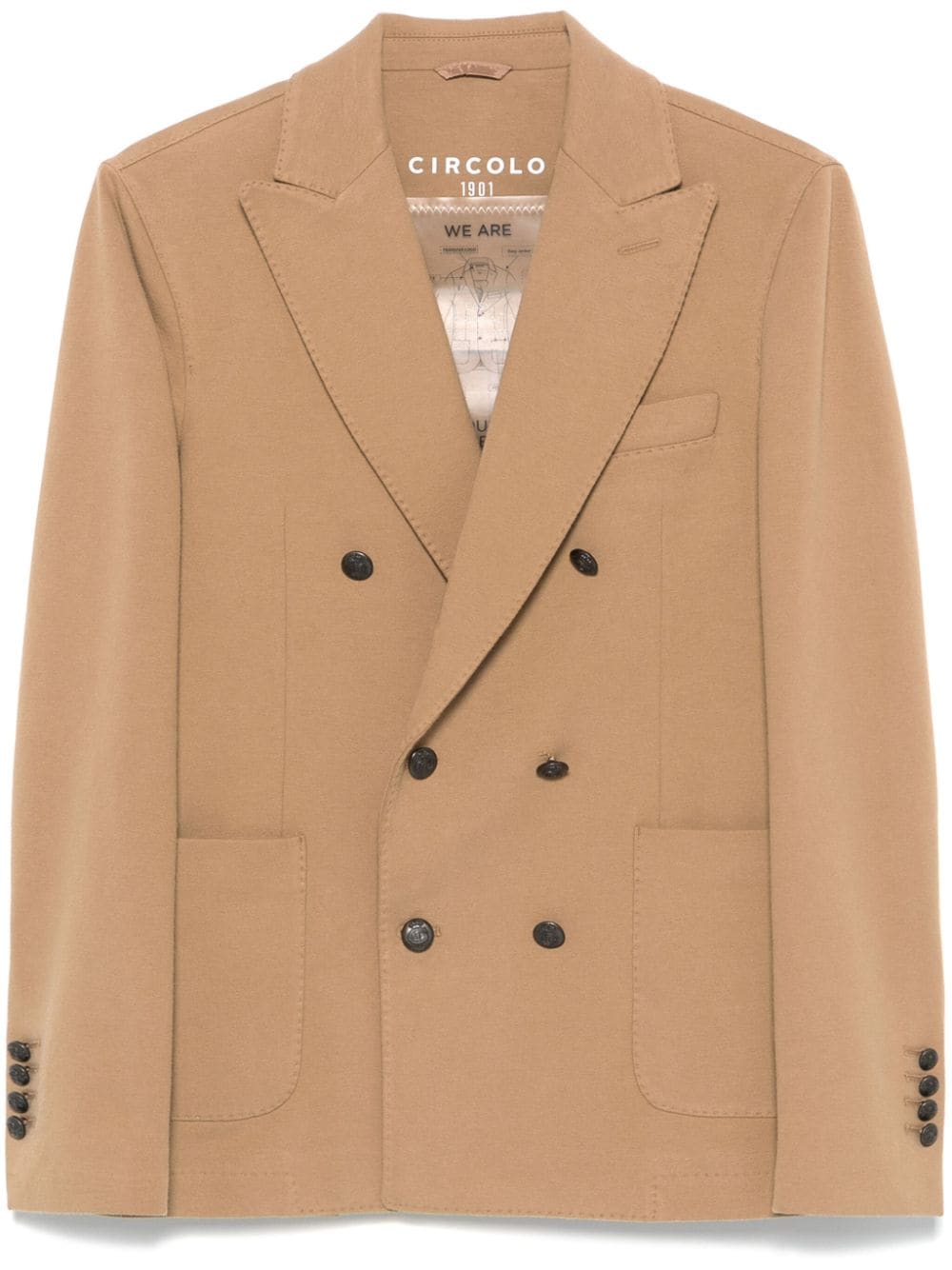 Circolo 1901 Jackets Camel