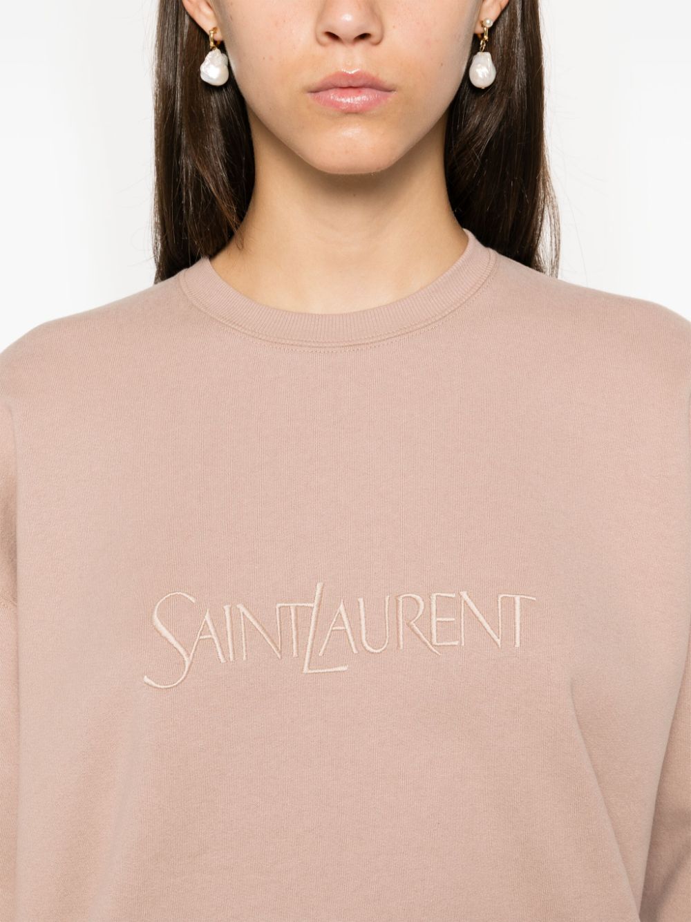 Saint Laurent  Sweaters Powder