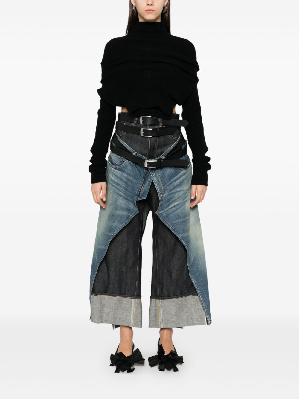 Junya Watanabe Skirts Black