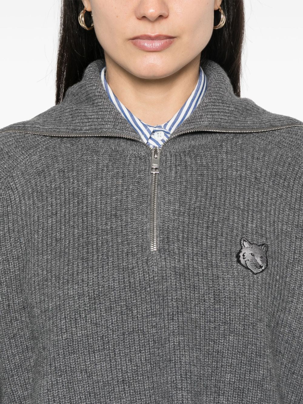 MAISON KITSUNE' Sweaters Grey