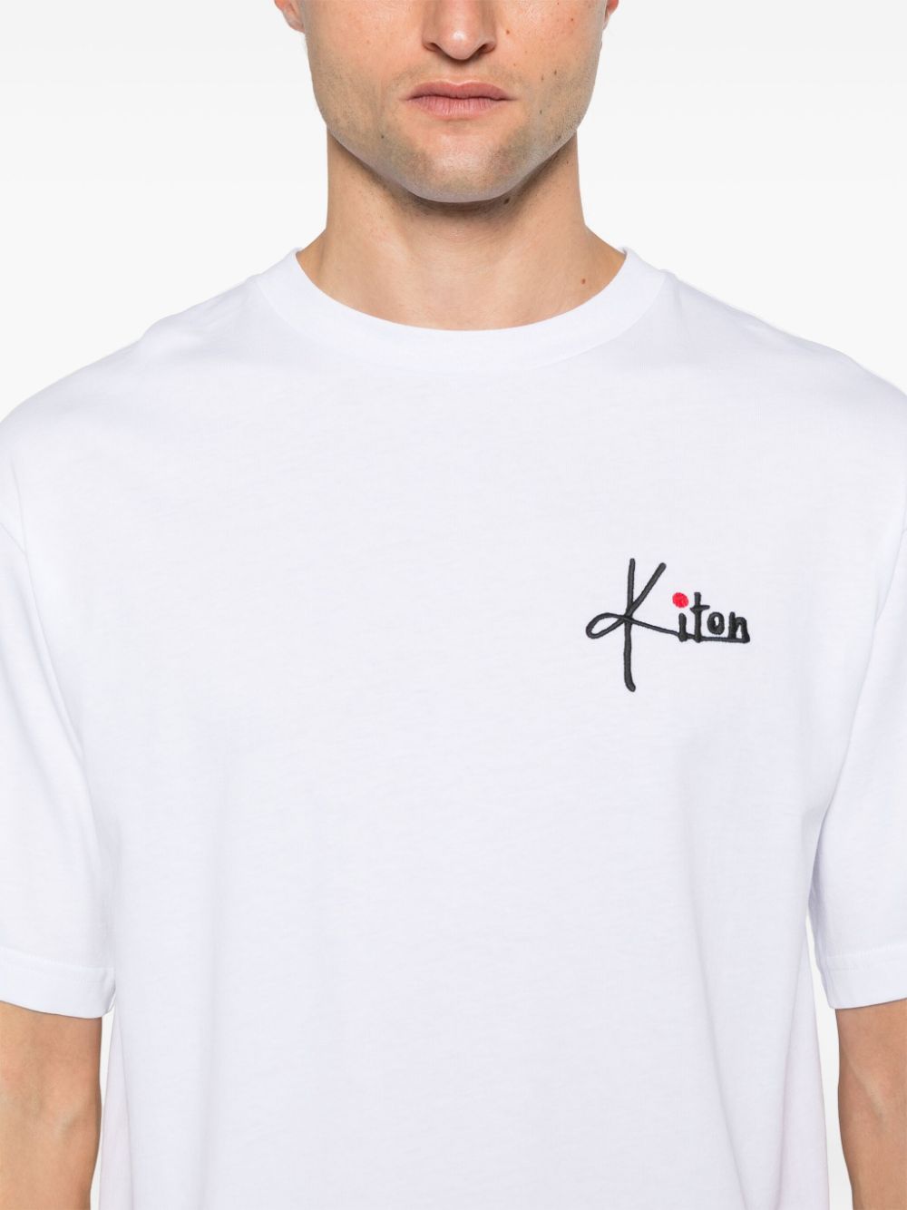 Kiton T-shirts and Polos White