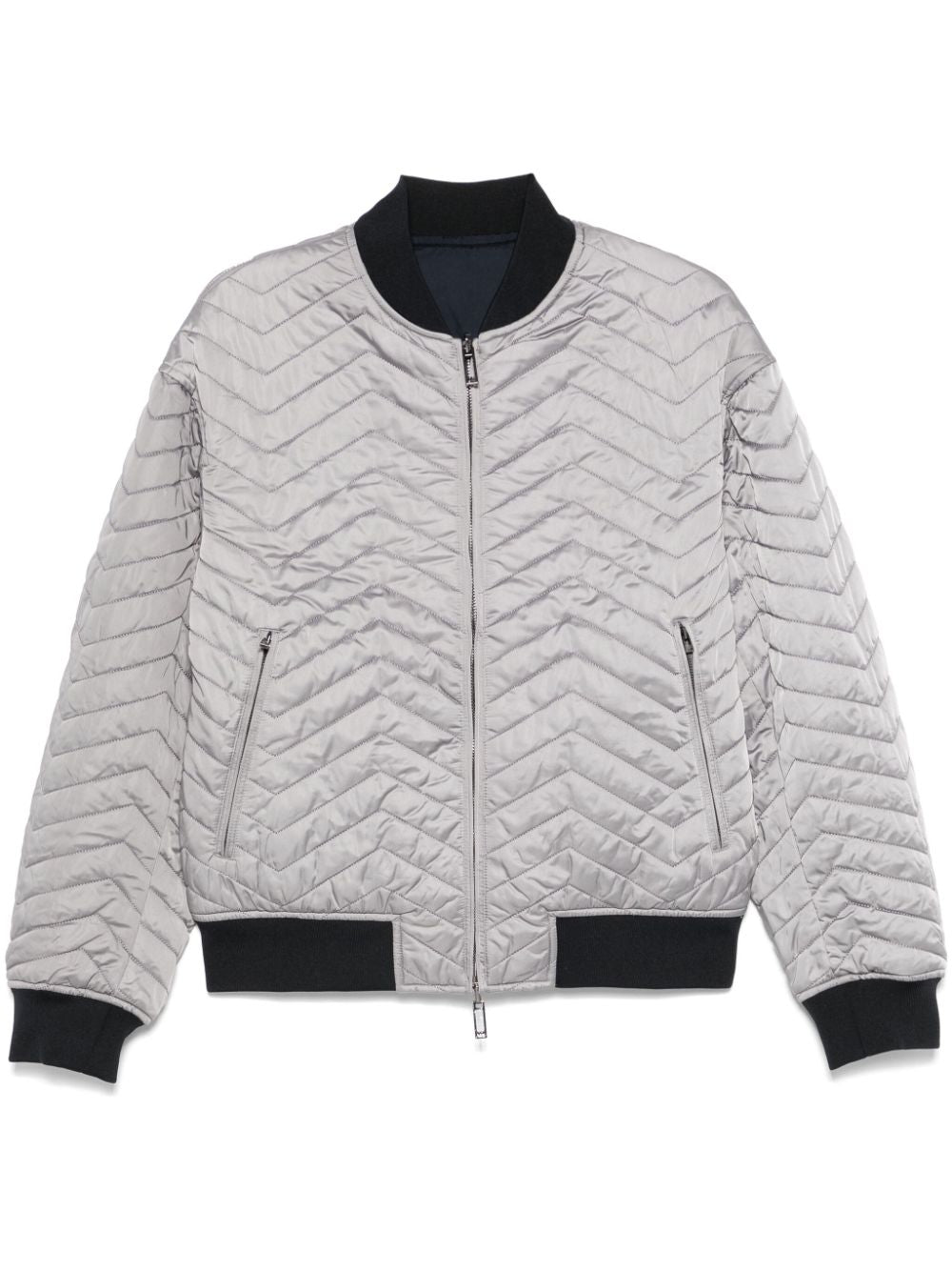 Emporio Armani Coats Light Grey