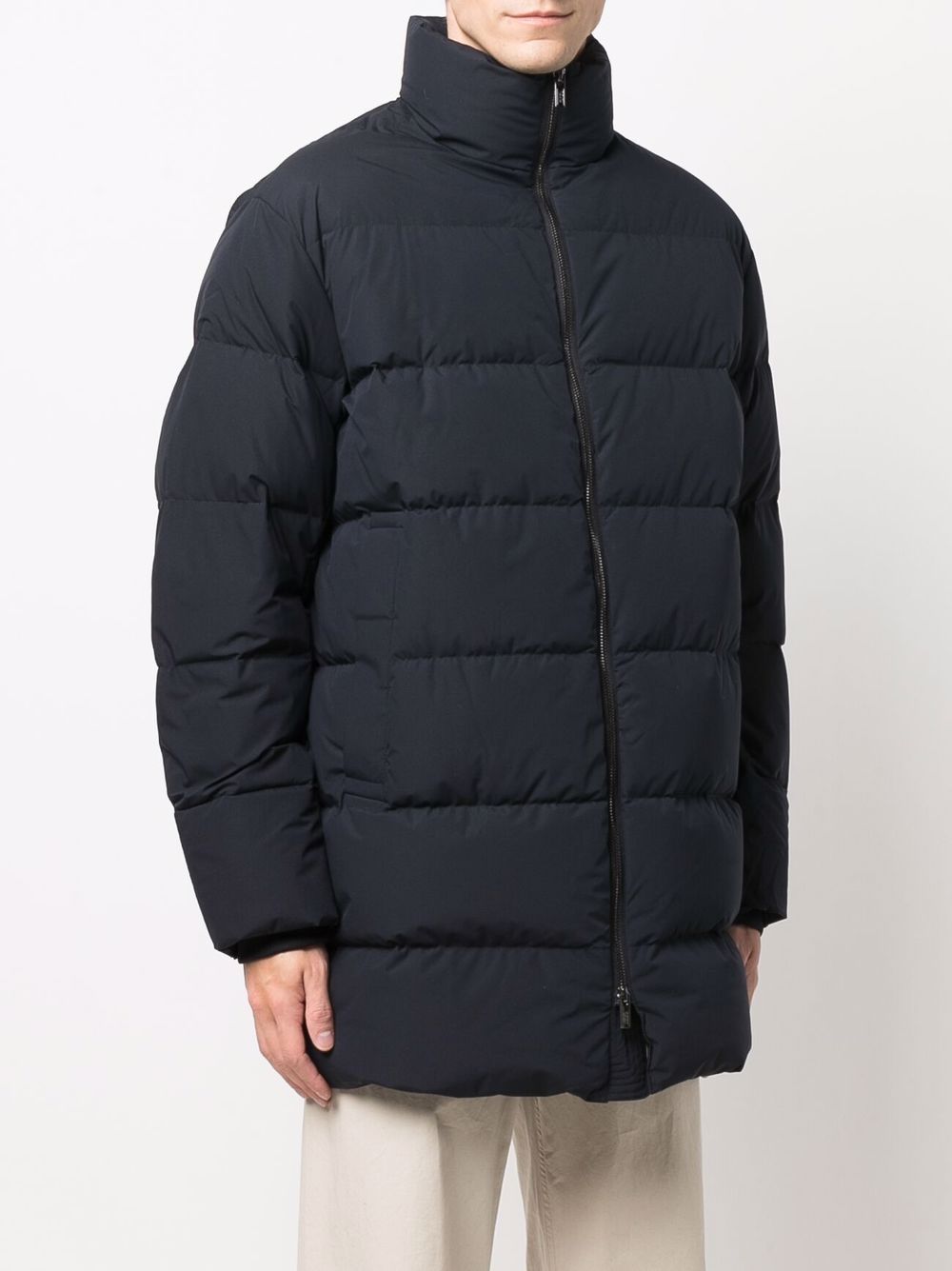 Emporio Armani Coats Blue