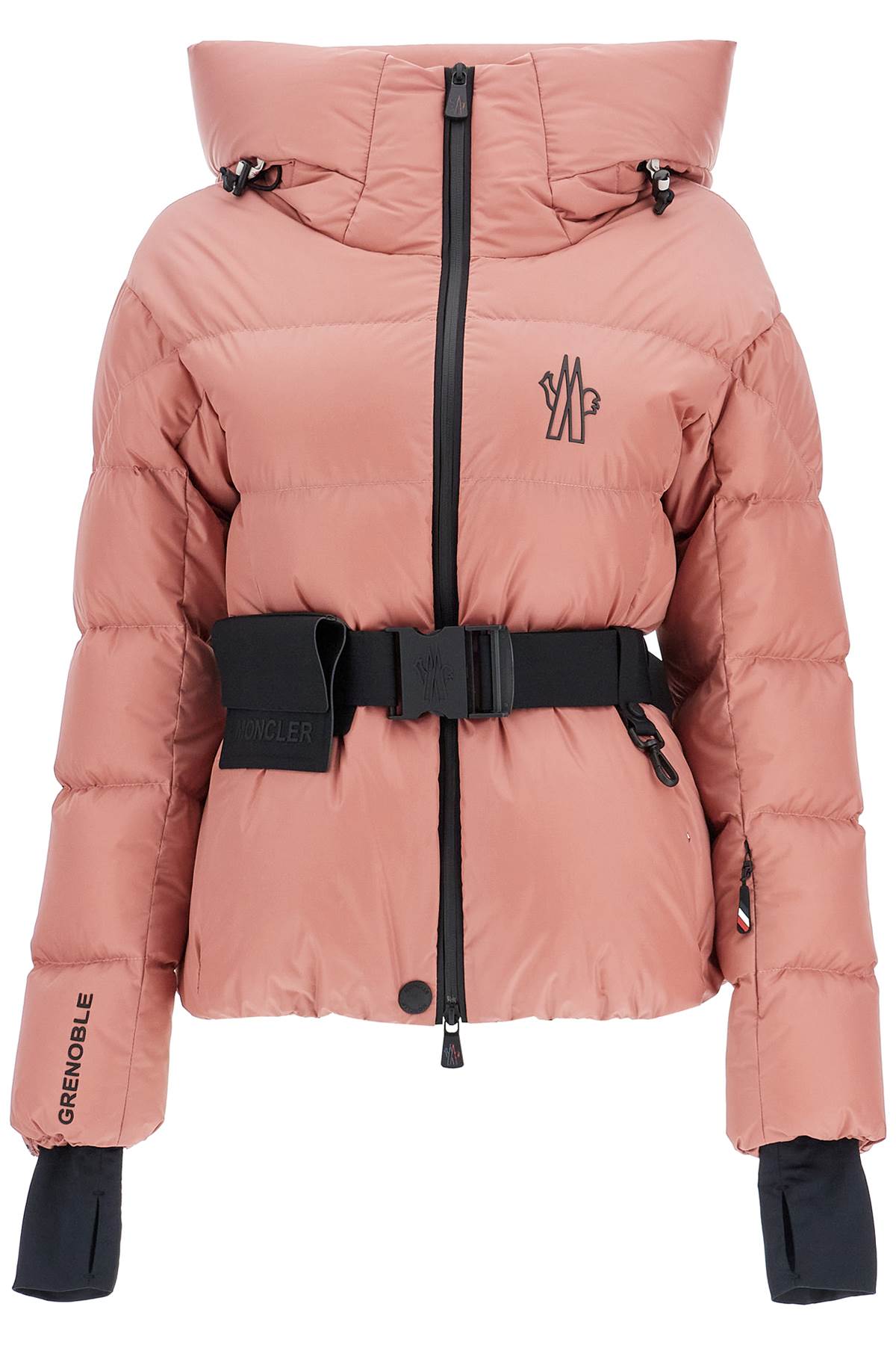 Moncler Grenoble bouquetin hooded puffer jacket