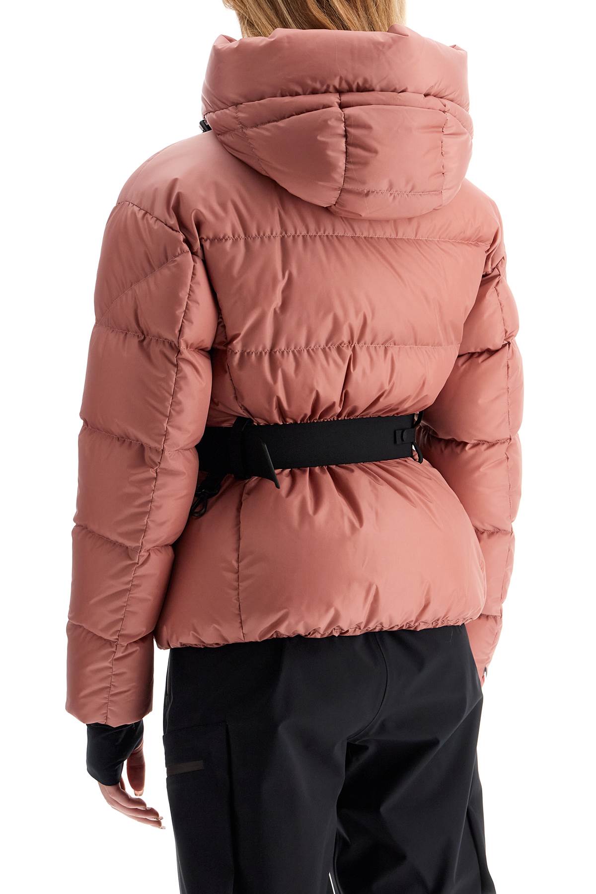 Moncler Grenoble bouquetin hooded puffer jacket