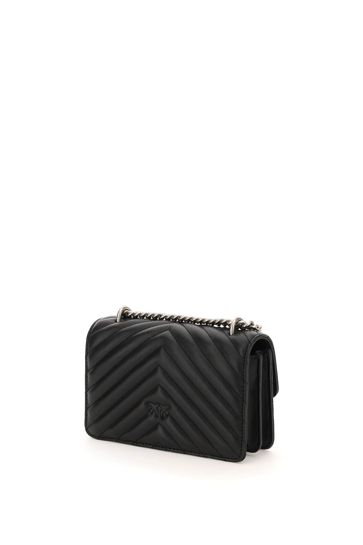 Pinko mini love bag one chevron