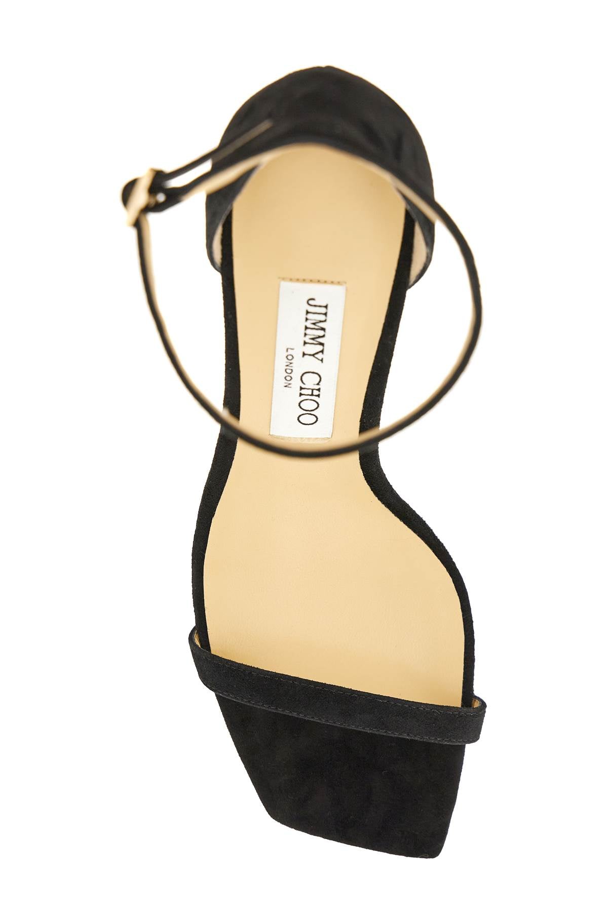 Jimmy Choo 'Alva 85' Sandals   Black