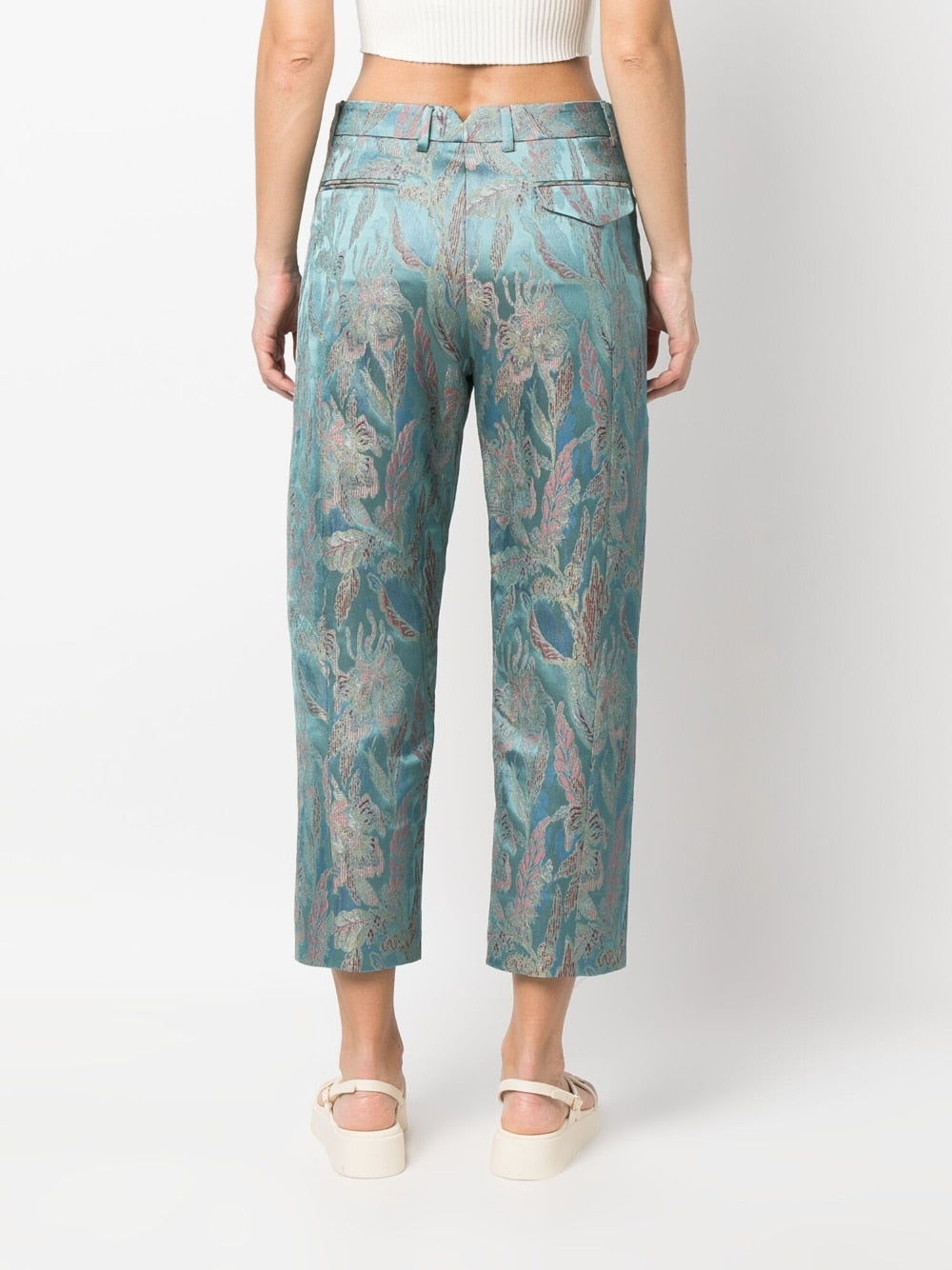 Alberto Biani Trousers Clear Blue