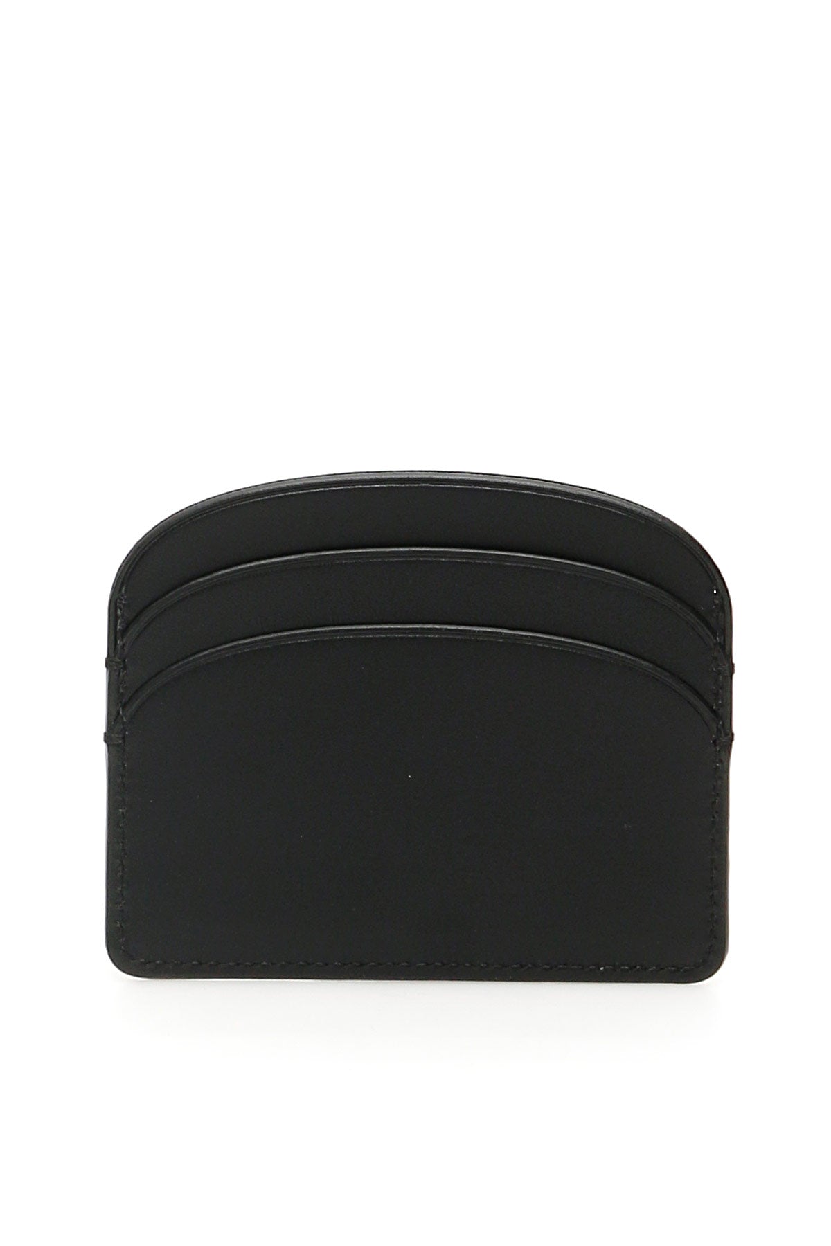 A.P.C. Demi Lune Card Holder   Black