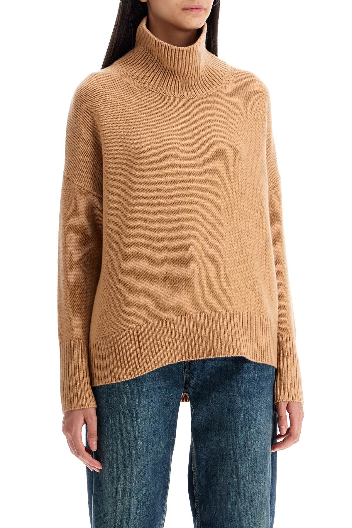 Lisa Yang high-necked heidi pullover sweater