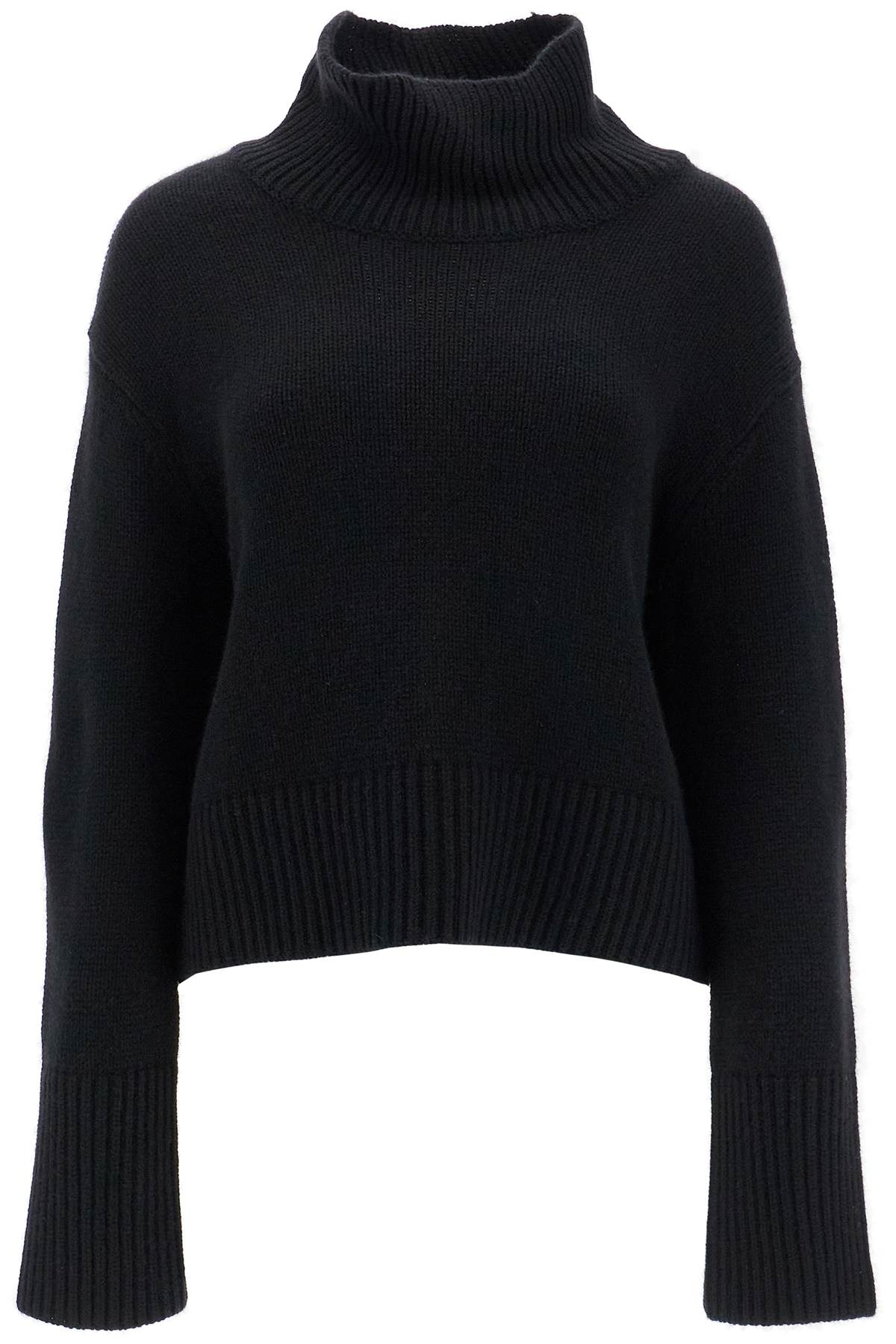 Lisa Yang high-necked fleur sweater