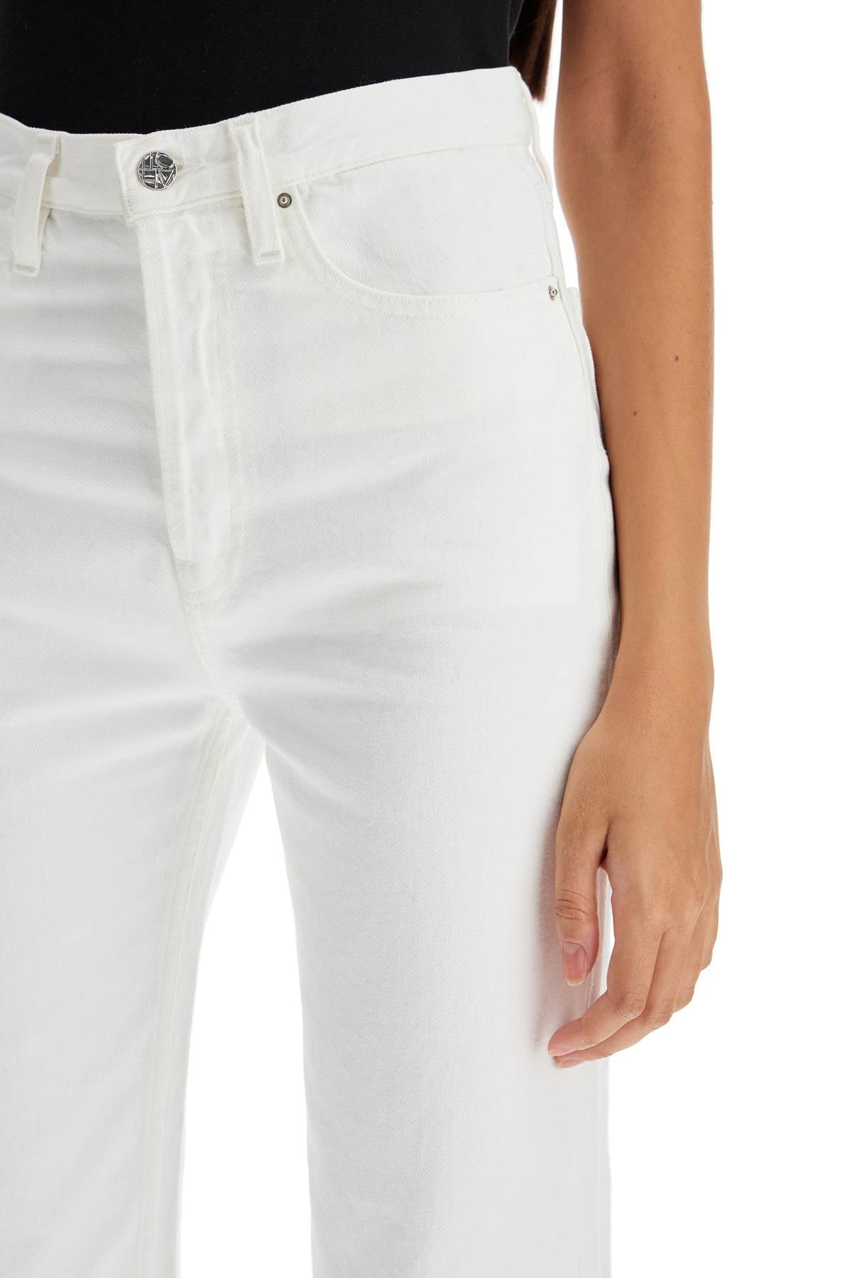 Toteme classic cut jeans in organic cotton