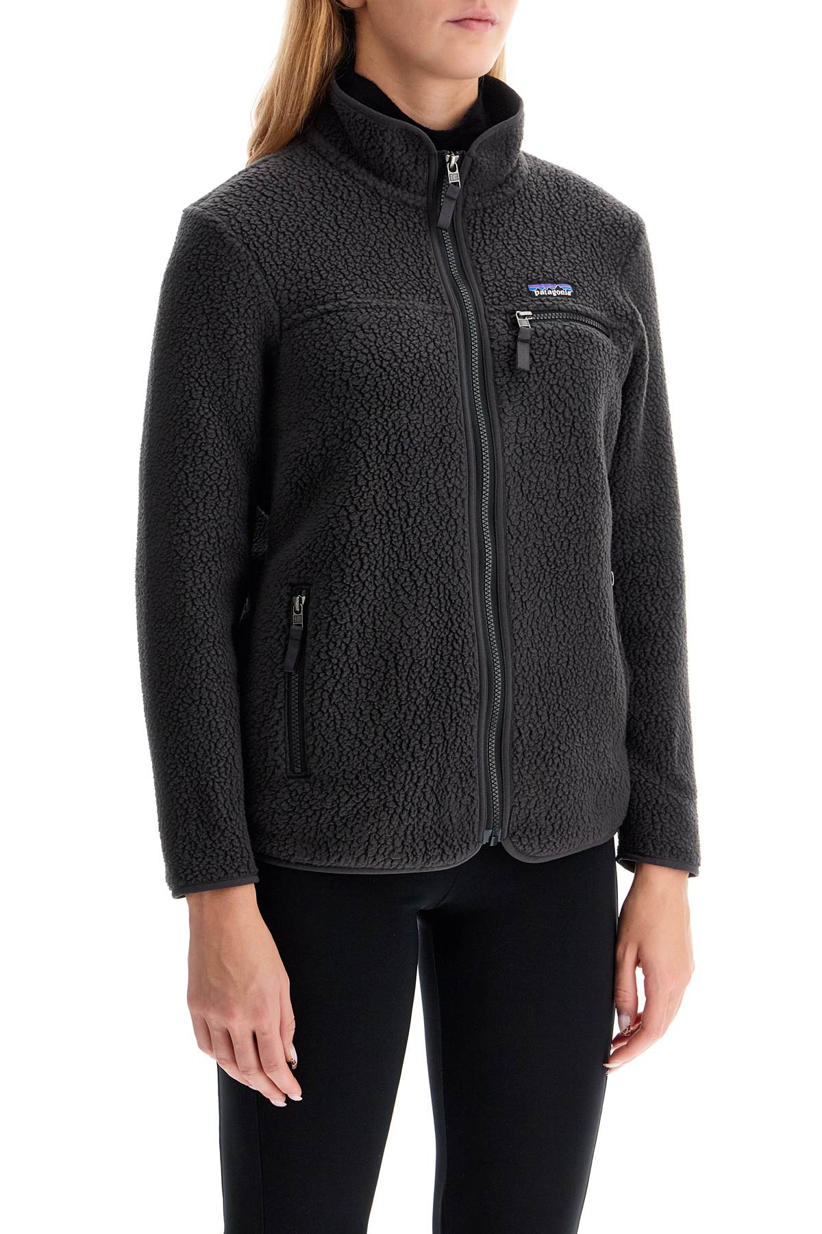 PATAGONIA women's retro pile fleece jacket with