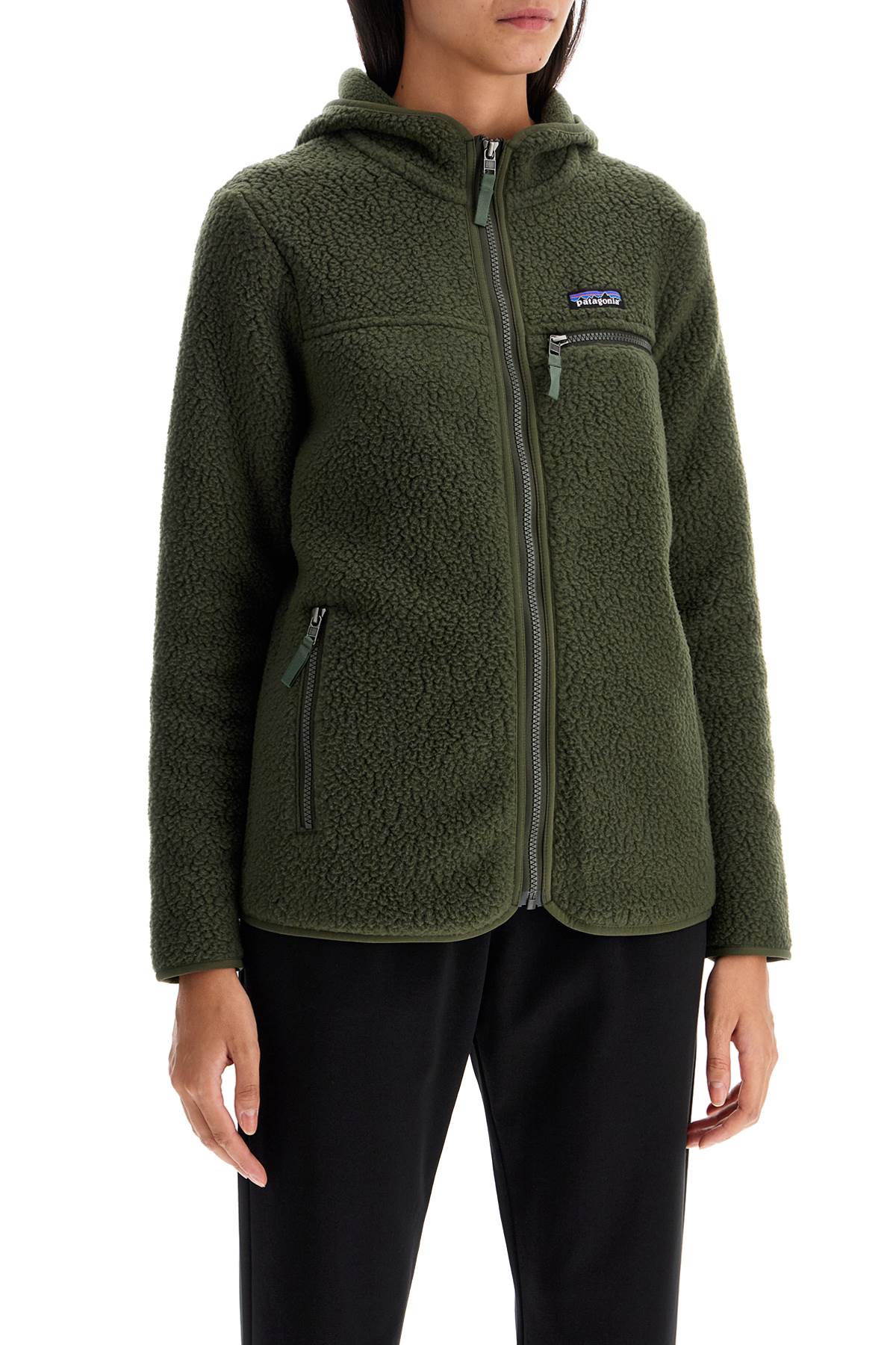 PATAGONIA women's retro pile hoody with zip