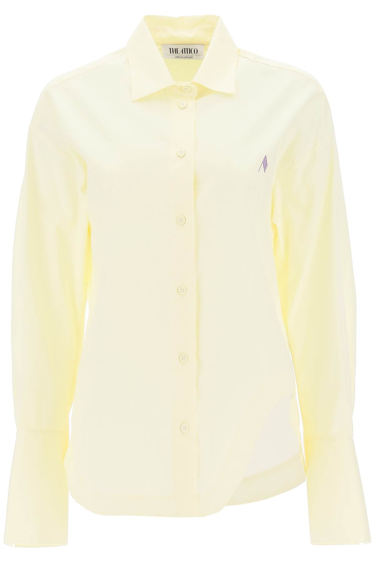 The Attico eliza cotton shirt