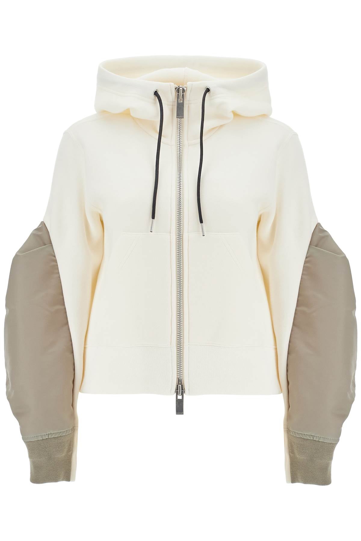 Sacai hooded sweatshirt with zipper