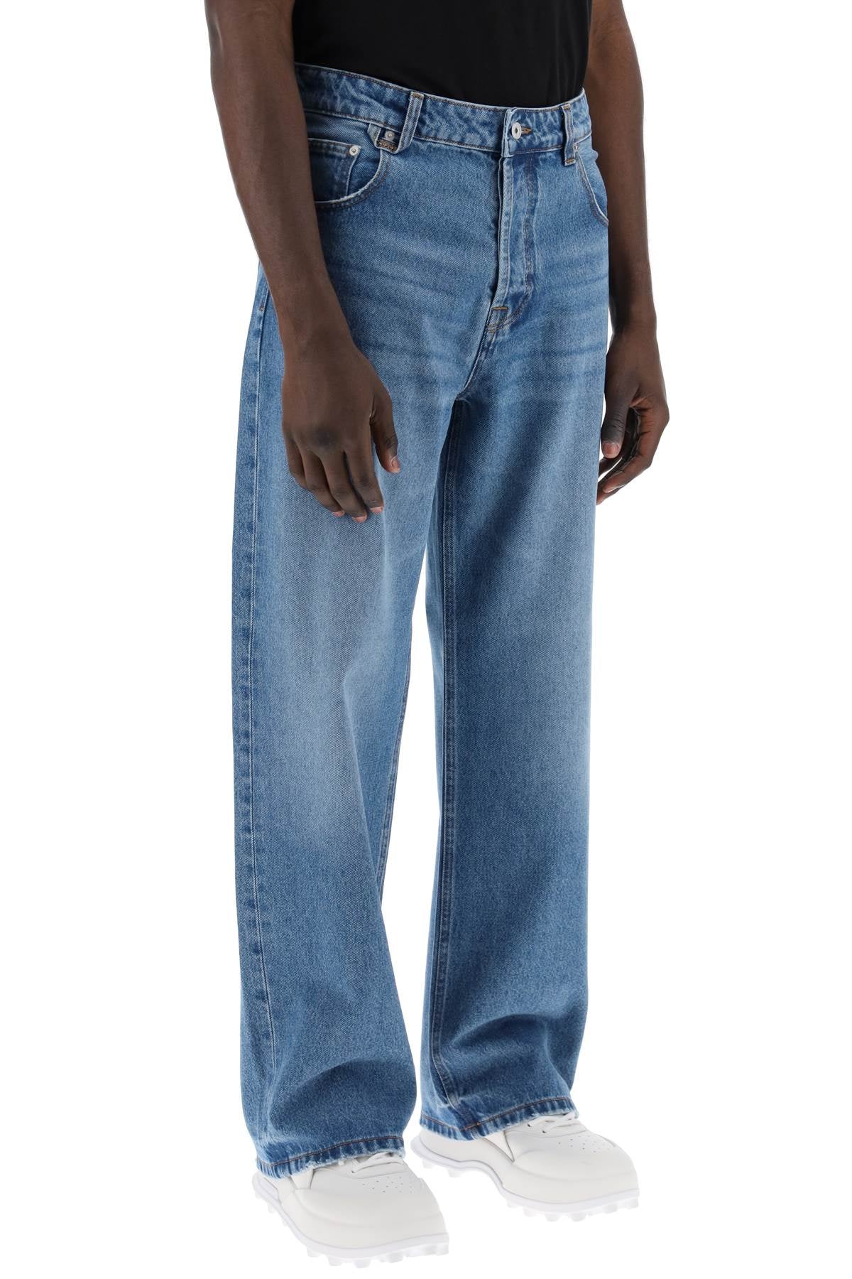 Jacquemus large denim jeans from nimes