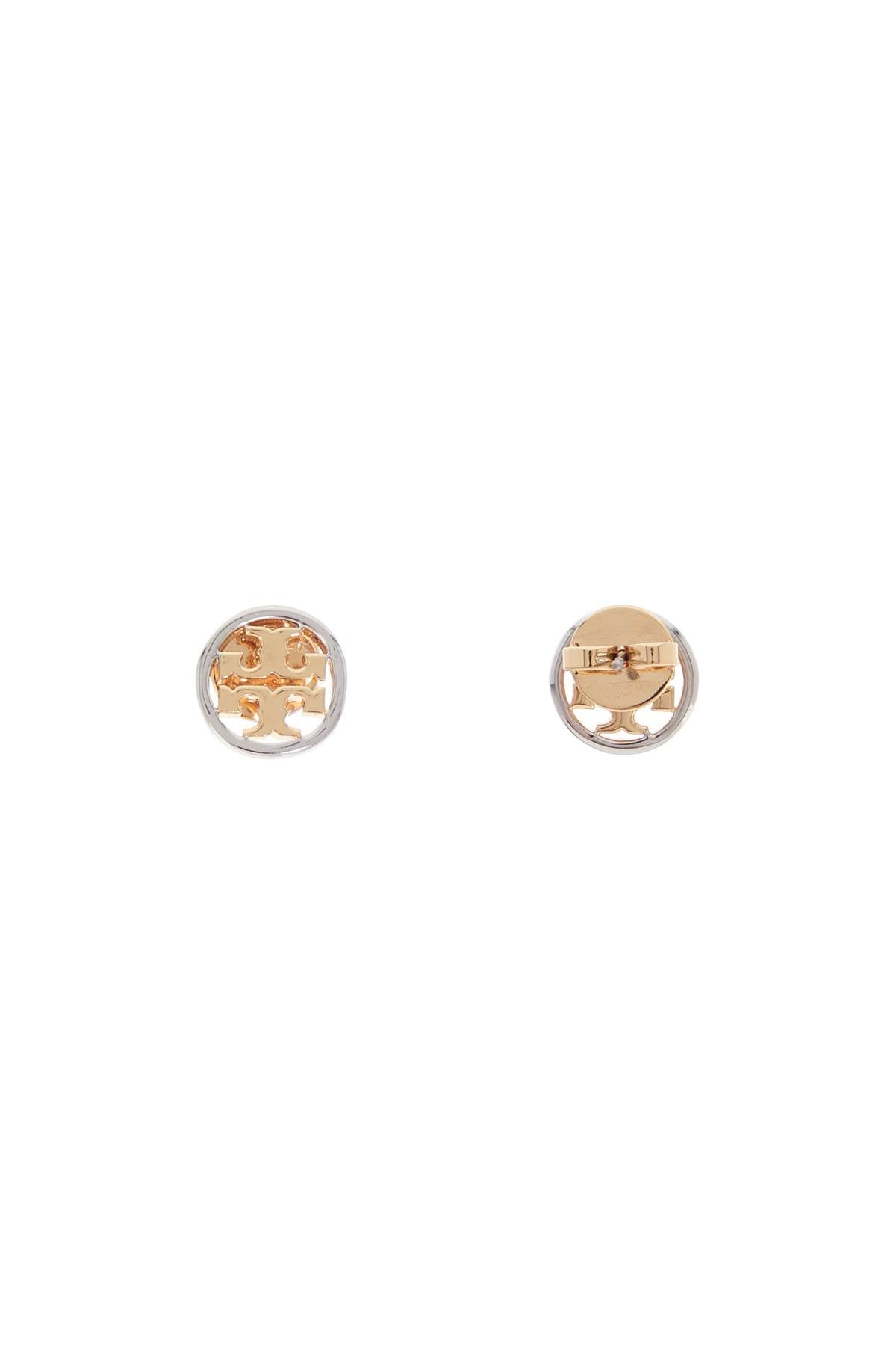 Tory Burch miller button earrings in italian style