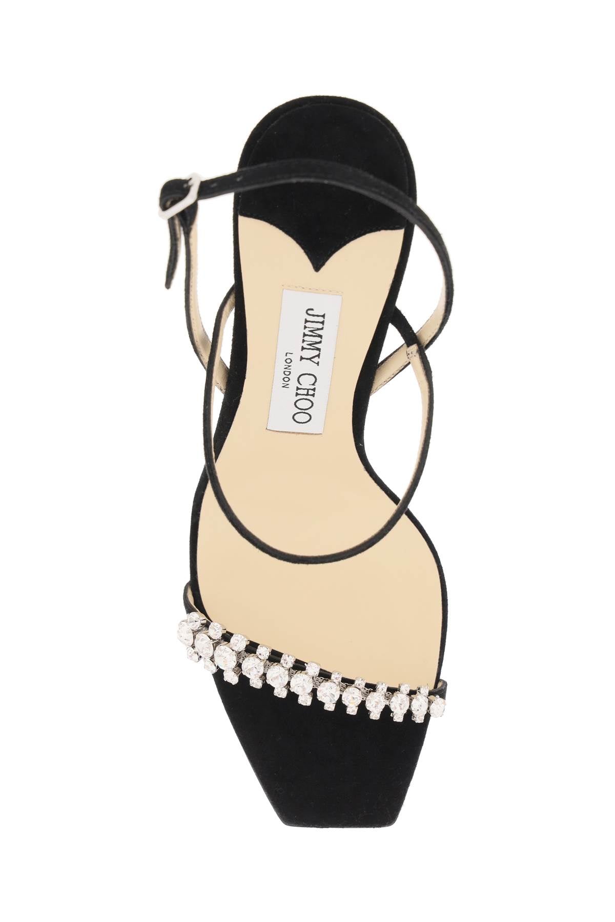 Jimmy Choo 'Meira 85' Sandals   Black