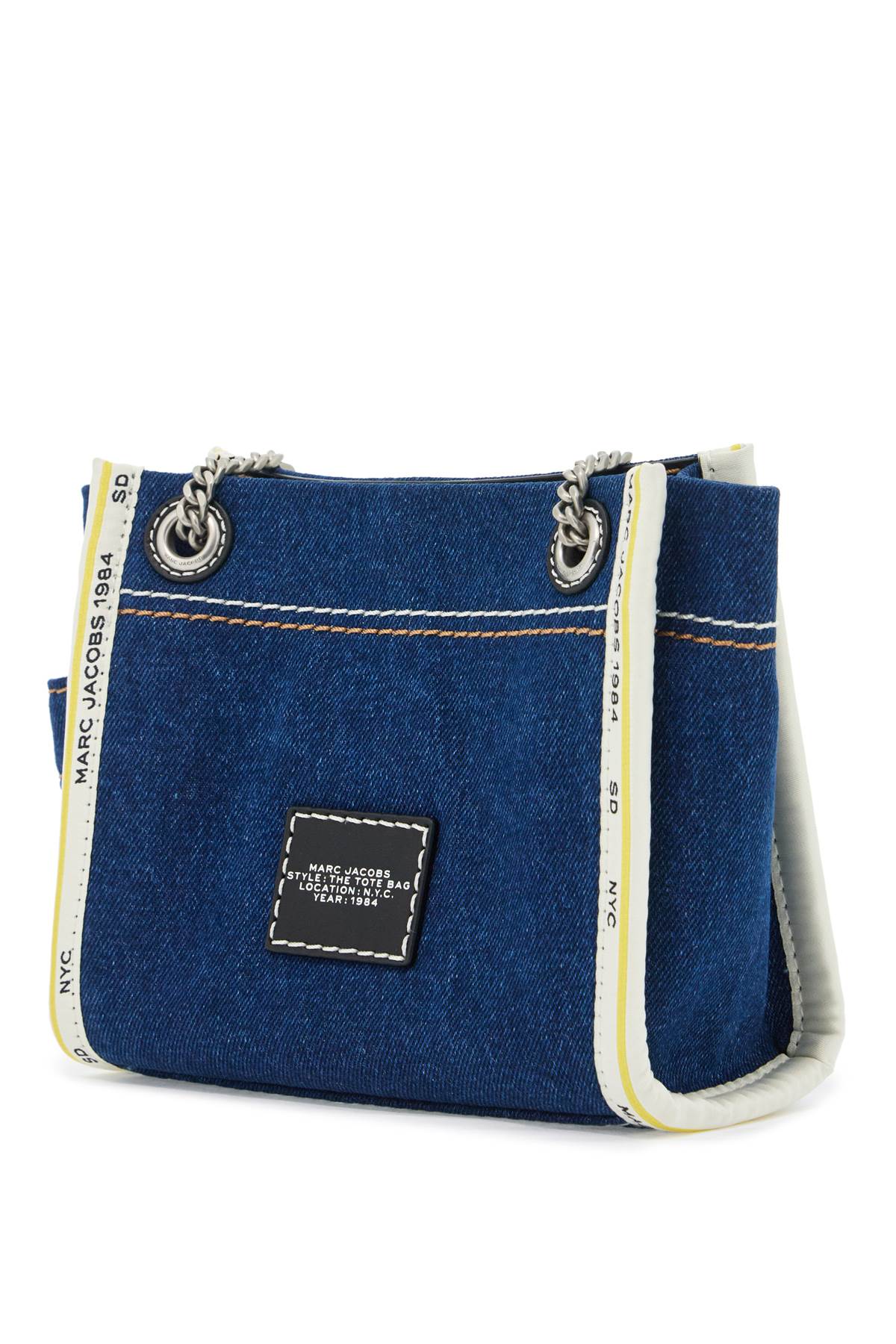 Marc Jacobs the denim chain crossbody tote bag