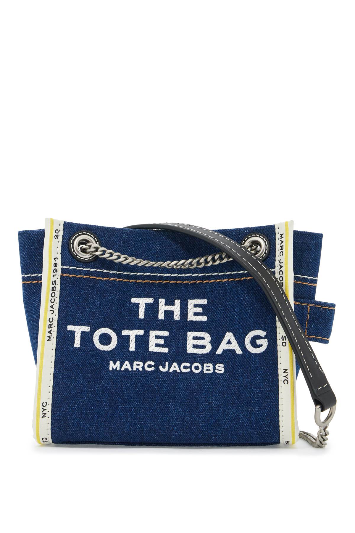 Marc Jacobs the denim chain crossbody tote bag