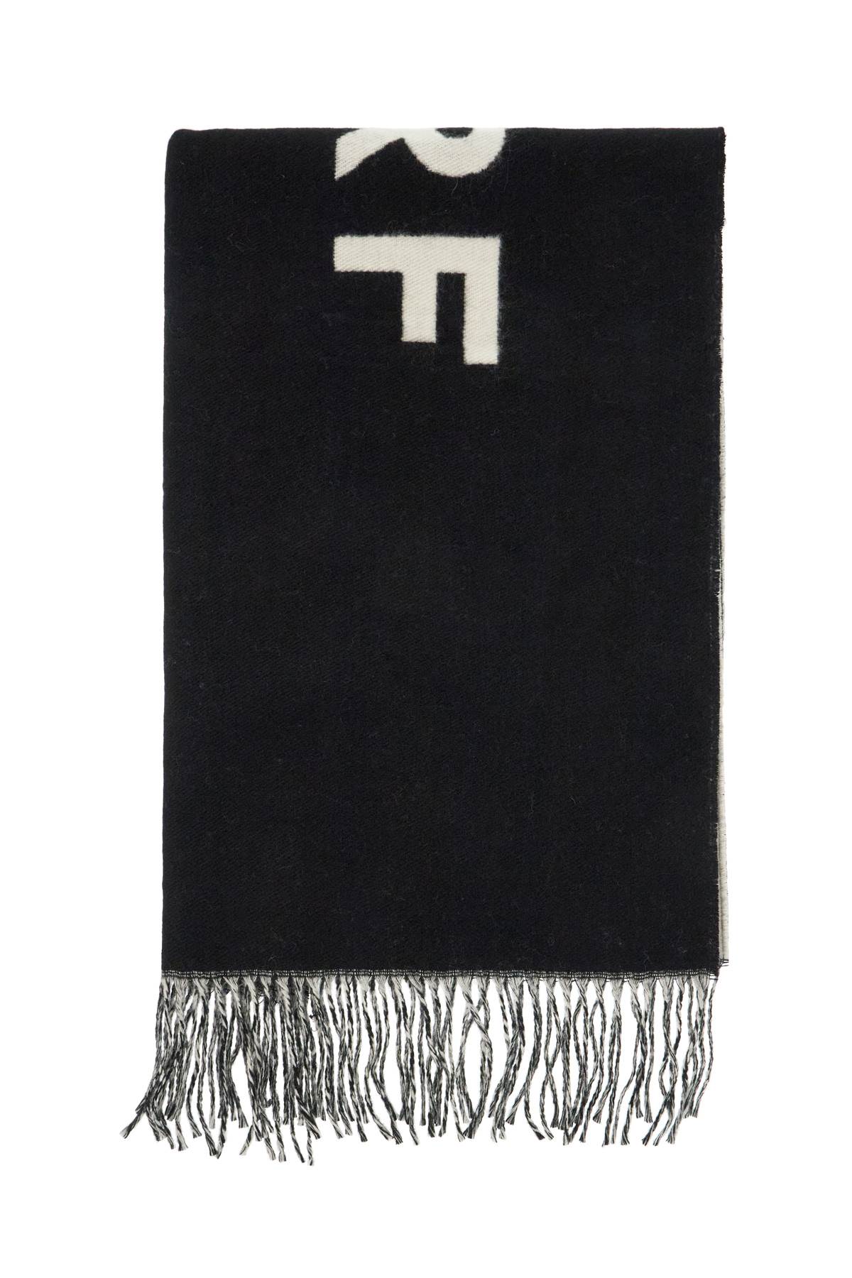 Marc Jacobs reversible wool scarf in seven