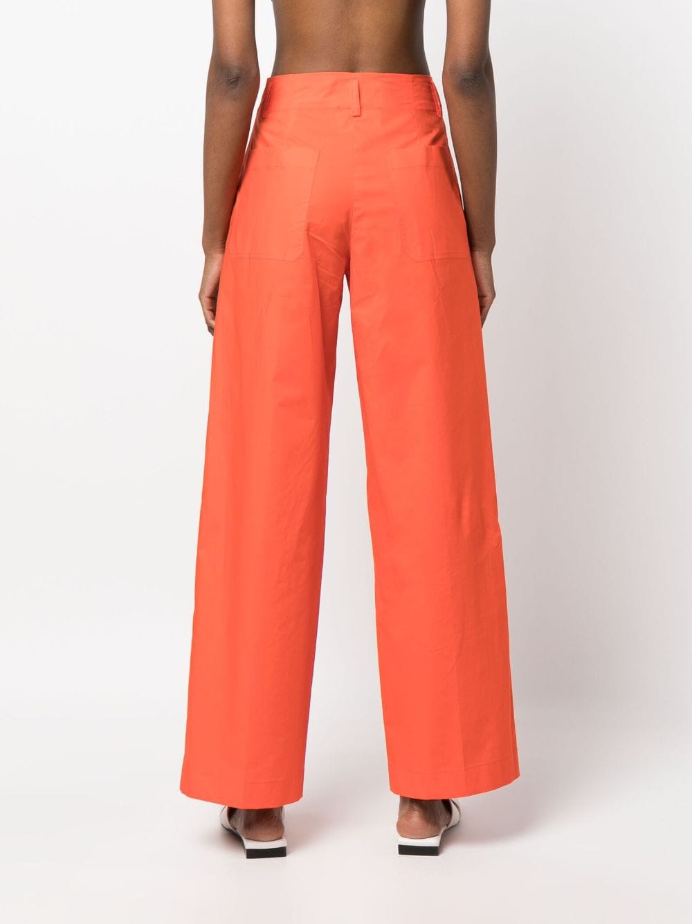 Erika Cavallini Semi Couture Trousers Red