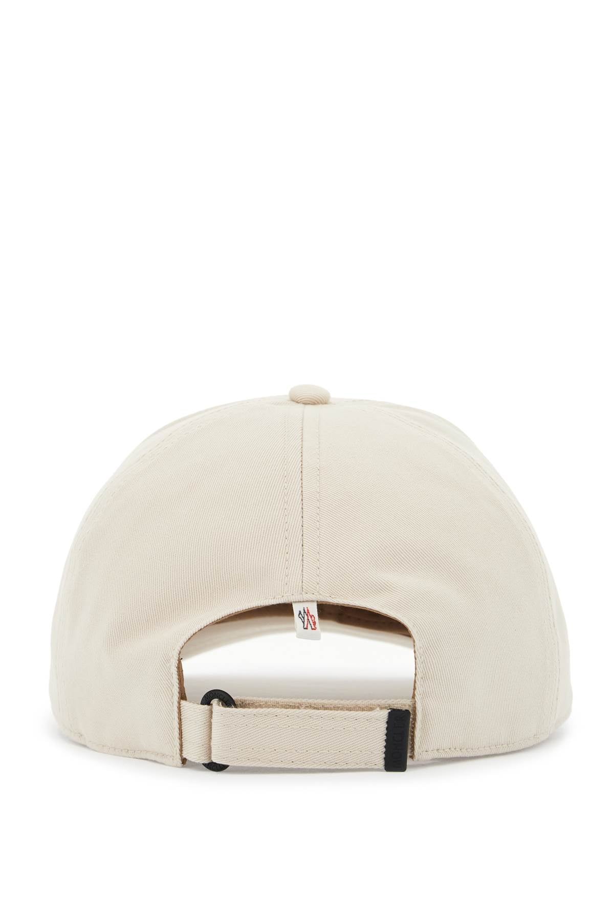 Moncler Grenoble baseball cap with logo patch