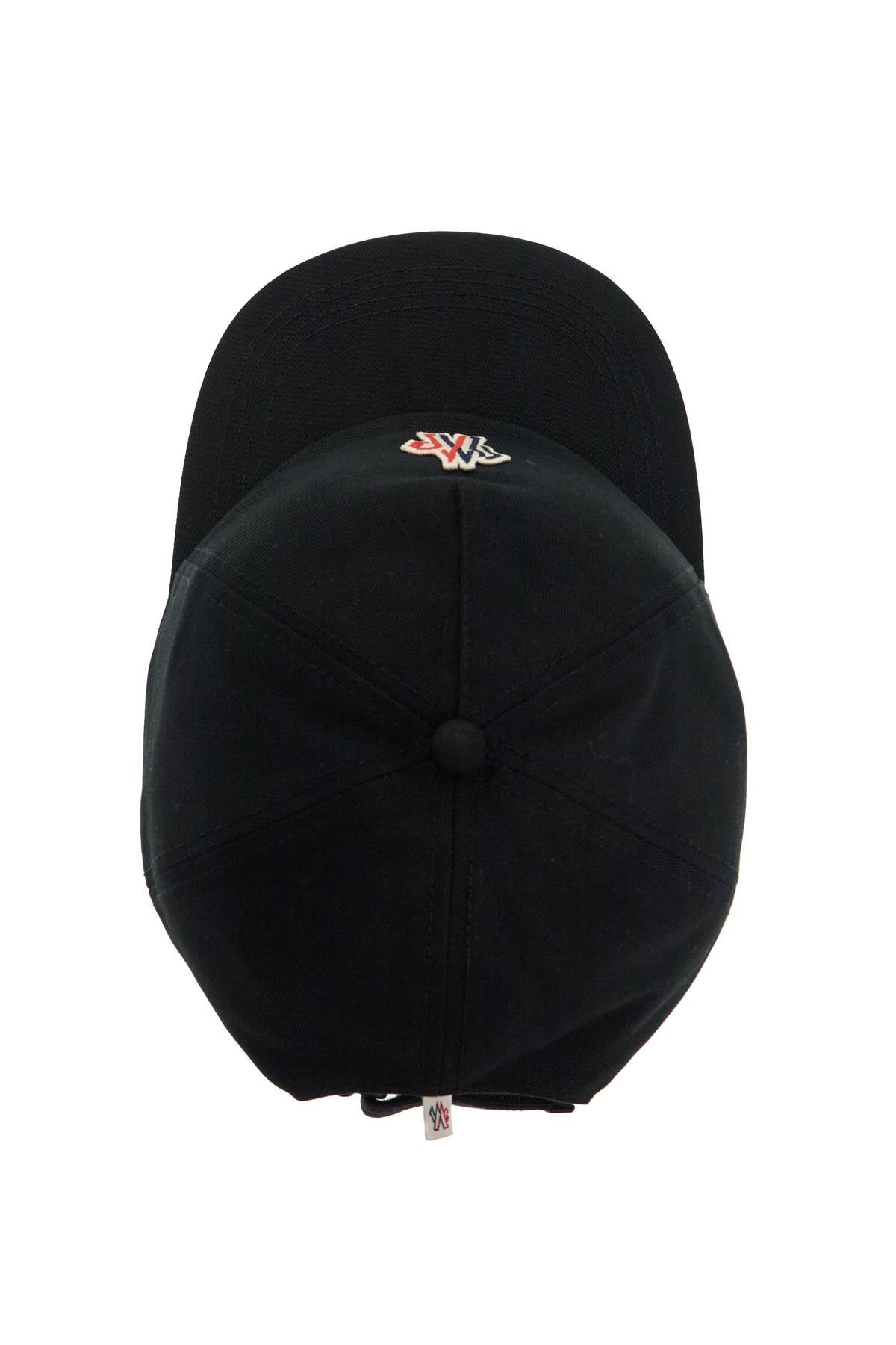 Moncler Grenoble baseball cap with logo patch