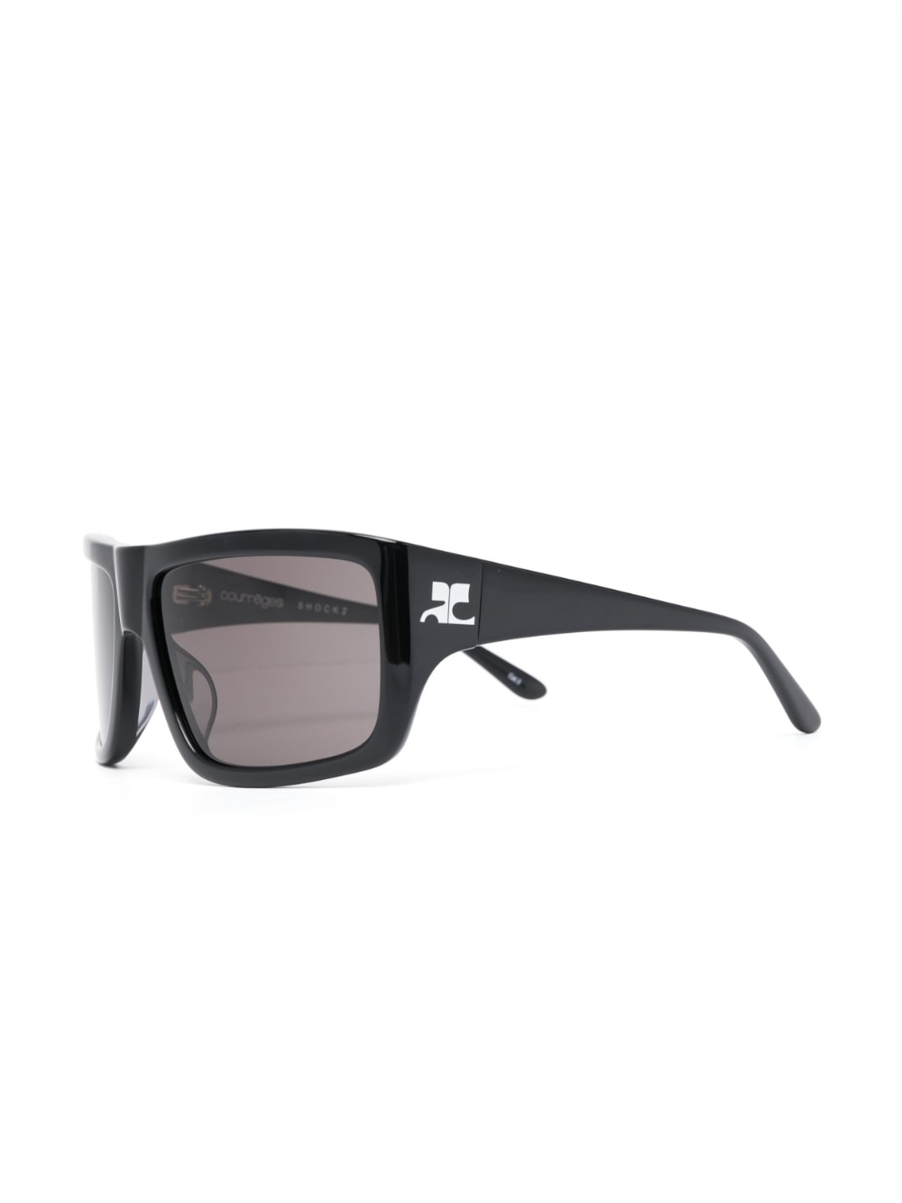 Courreges Pre Sunglasses Black