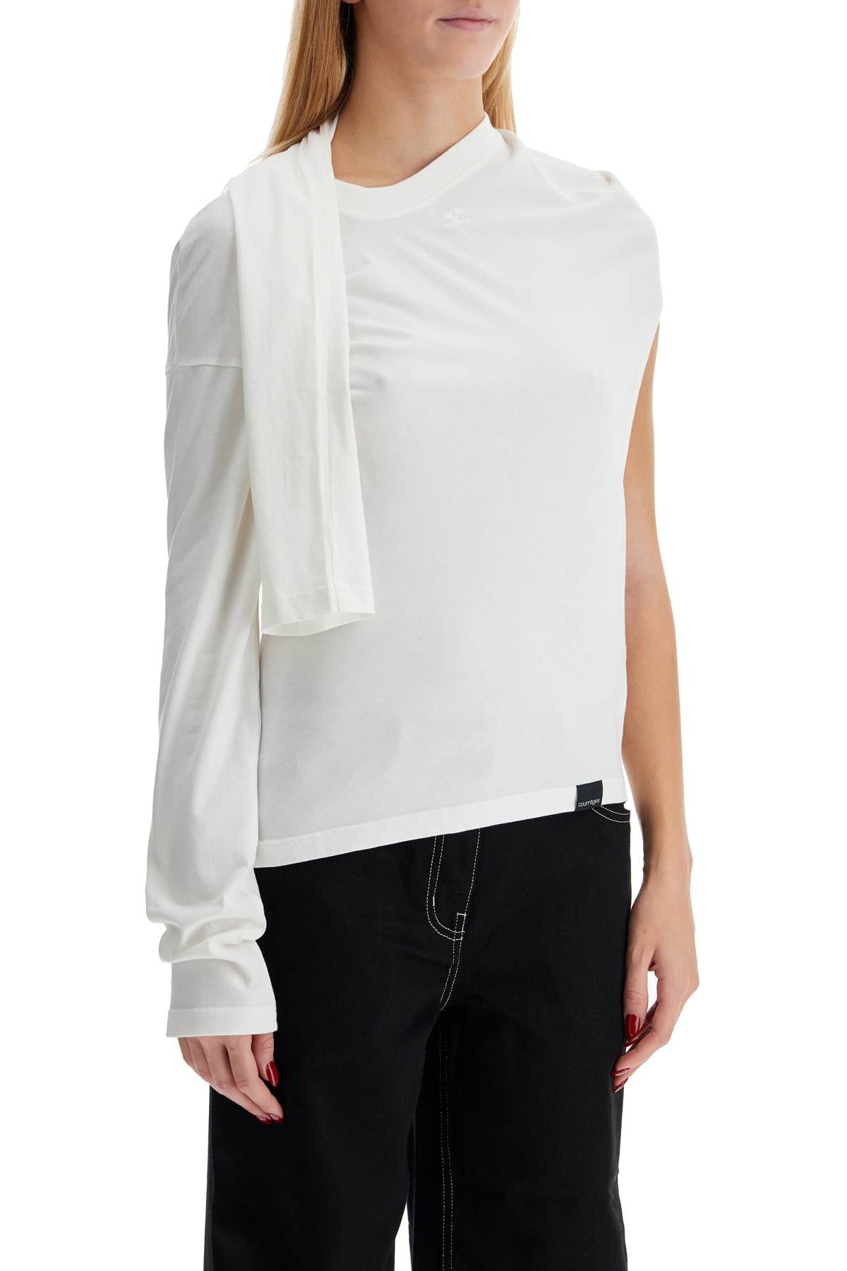 Courreges asymmetric t-shirt